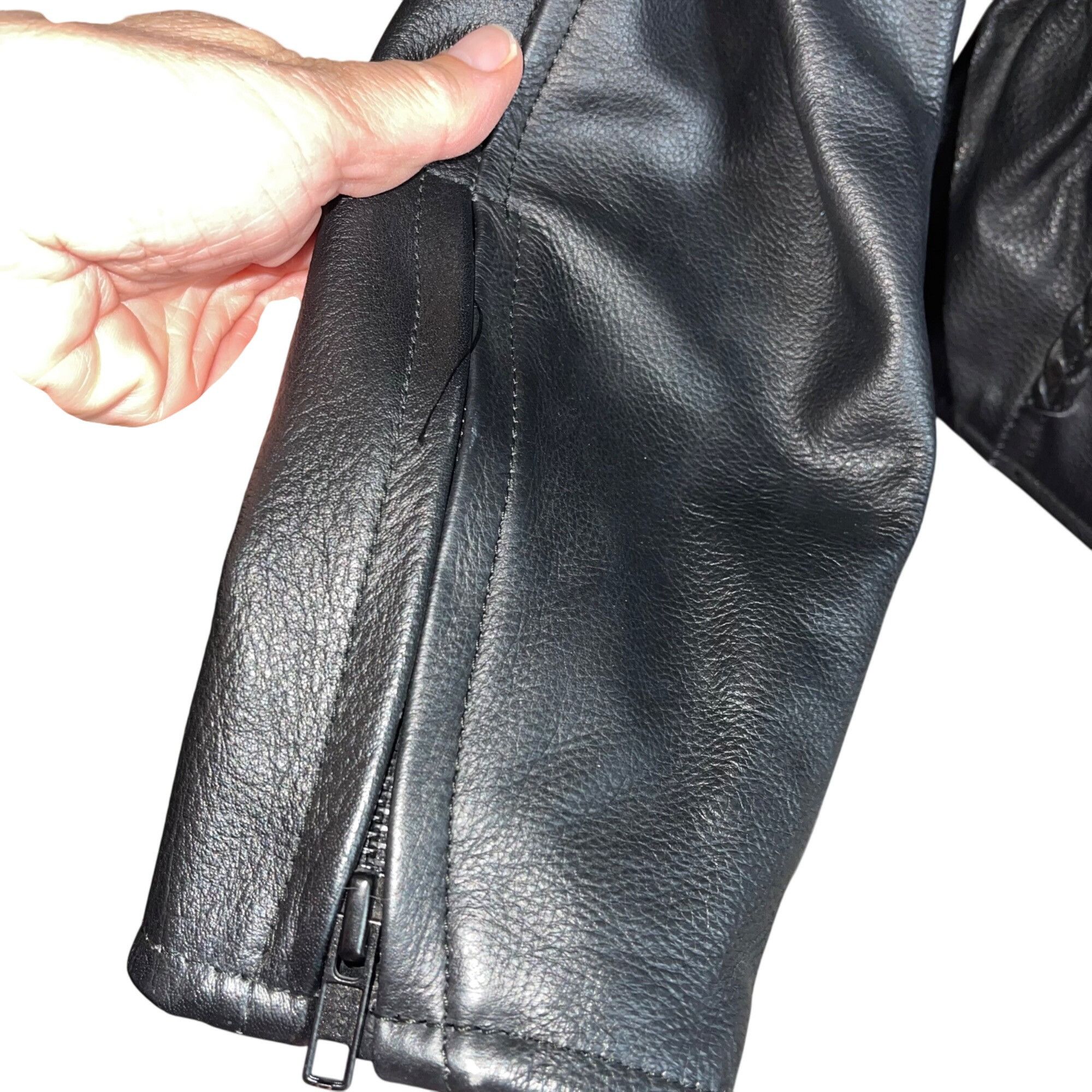 Vintage Unik Vintage Womens Jacket Size Medium Black Size M / US 6-8 / IT 42-44 - 4 Thumbnail