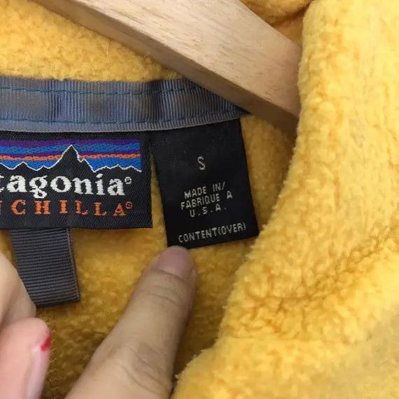 Patagonia Vtg PATAGONIA SYNCHILLA USA Fleece Jacket Windbreaker Size S / US 4 / IT 40 - 9 Thumbnail