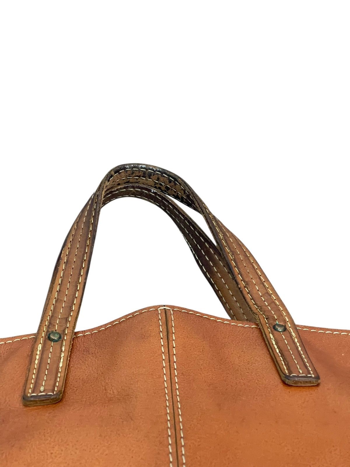 Leather Full Leather Artisan Deux Moncx Japan Tote Bag 6🟩 Size ONE SIZE - 9 Thumbnail