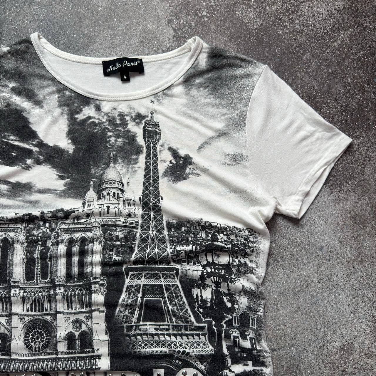 Hysteric Glamour Amazing Y2K Super Sexy 2000's Aesthetic Paris T-Shirt Size M / US 6-8 / IT 42-44 - 3 Thumbnail