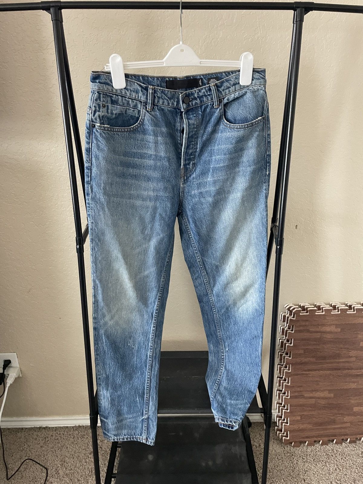 Alexander Wang High waisted Button Fly denim heans Size US 34 / EU 50 - 1 Thumbnail