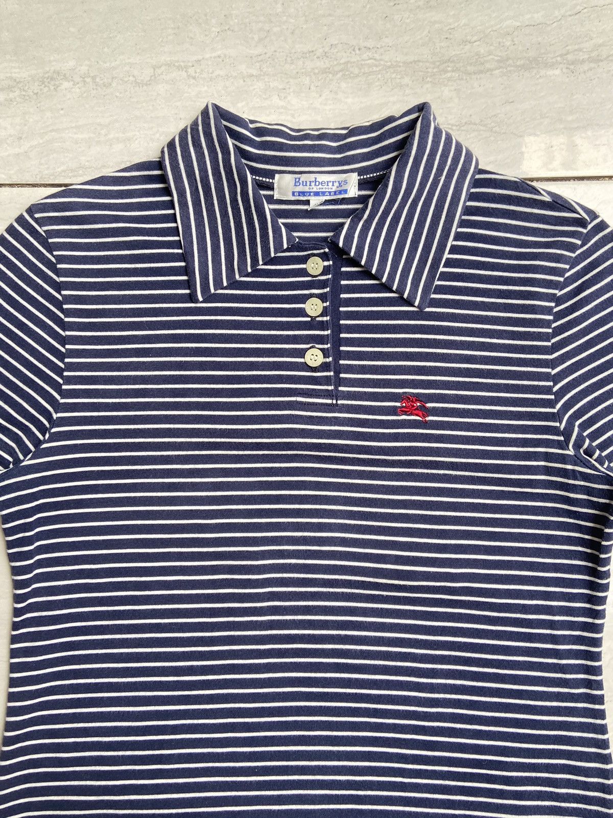 Burberry BURBERRY Striped T-shirt Size US XS / EU 42 / 0 - 7 Thumbnail