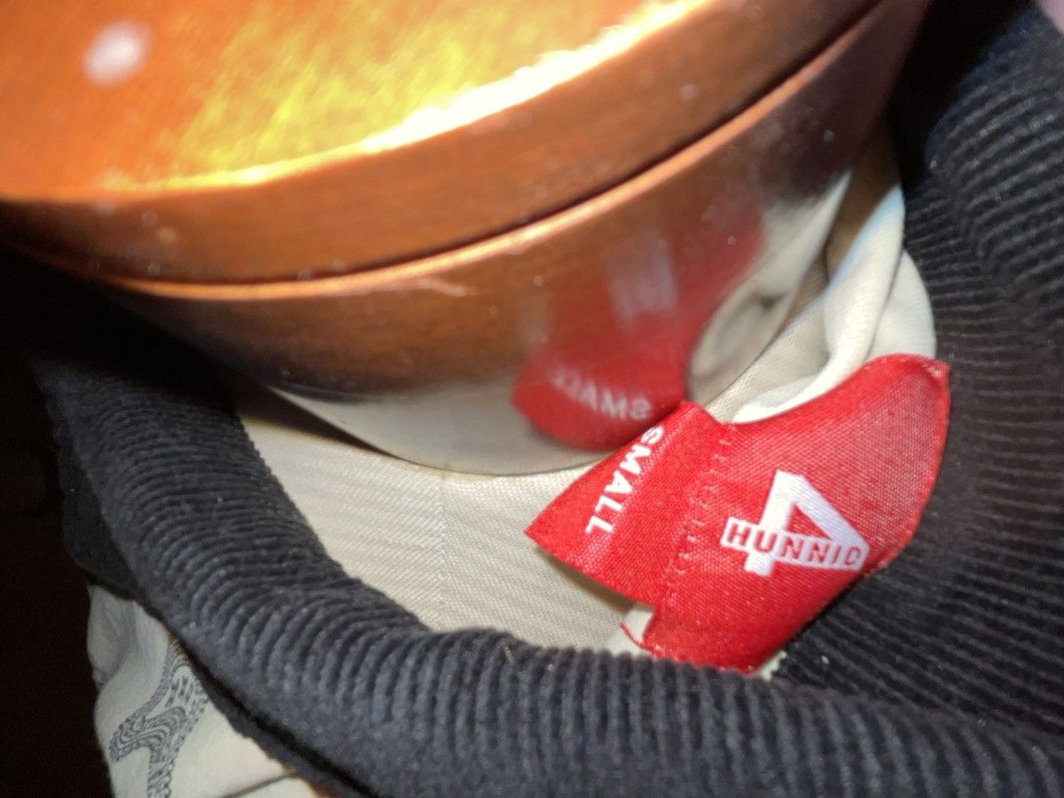 4HUNNID YG 4Hunnid Zip Up LS Polo Corduroy Collar Pattern Size Small Size US S / EU 44-46 / 1 - 3 Thumbnail