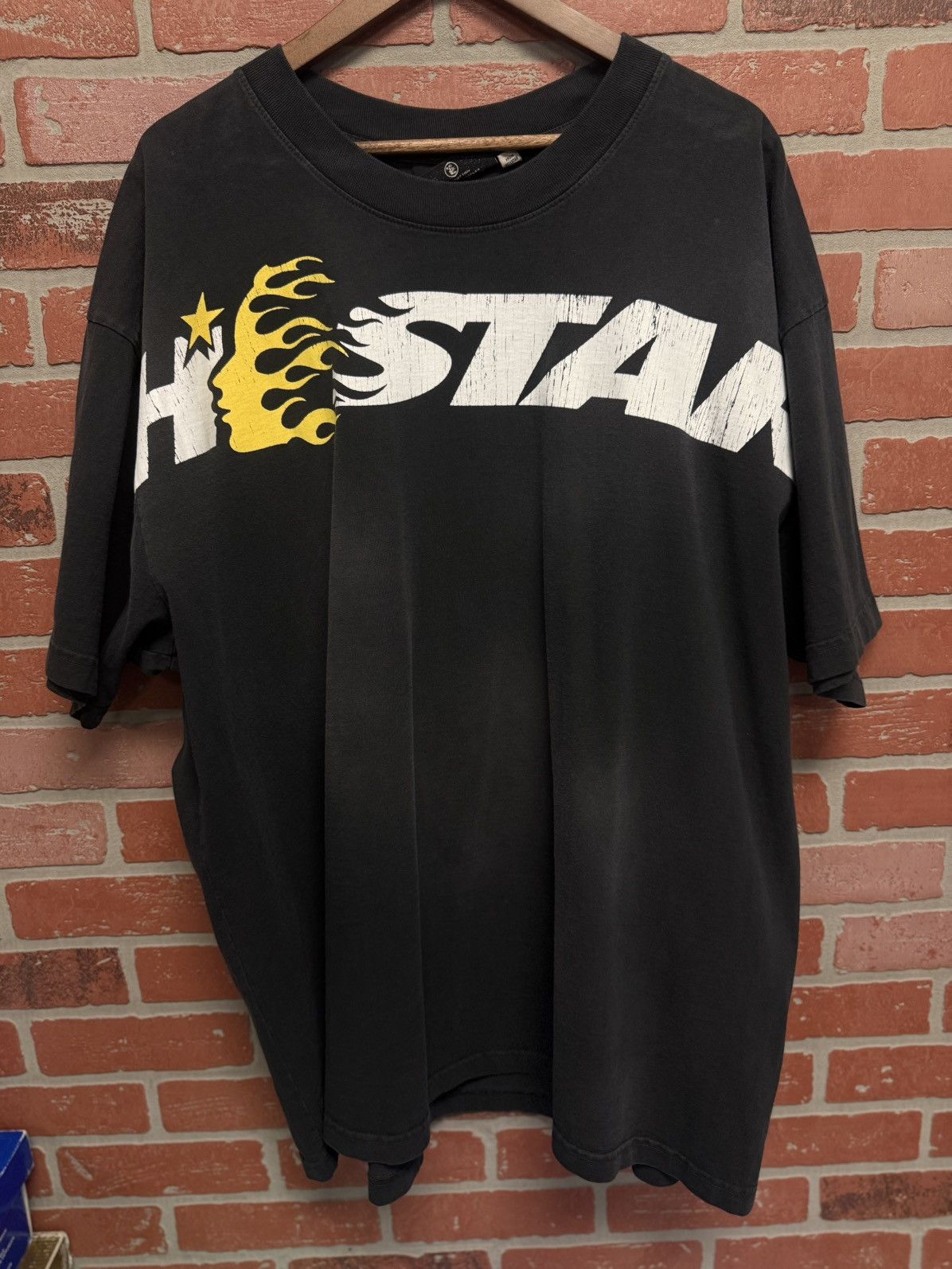 HELLSTAR Hellstar Black Yellow Tee Shirt Size XXXL NEW Size US XXL / EU 58 / 5 - 1 Thumbnail