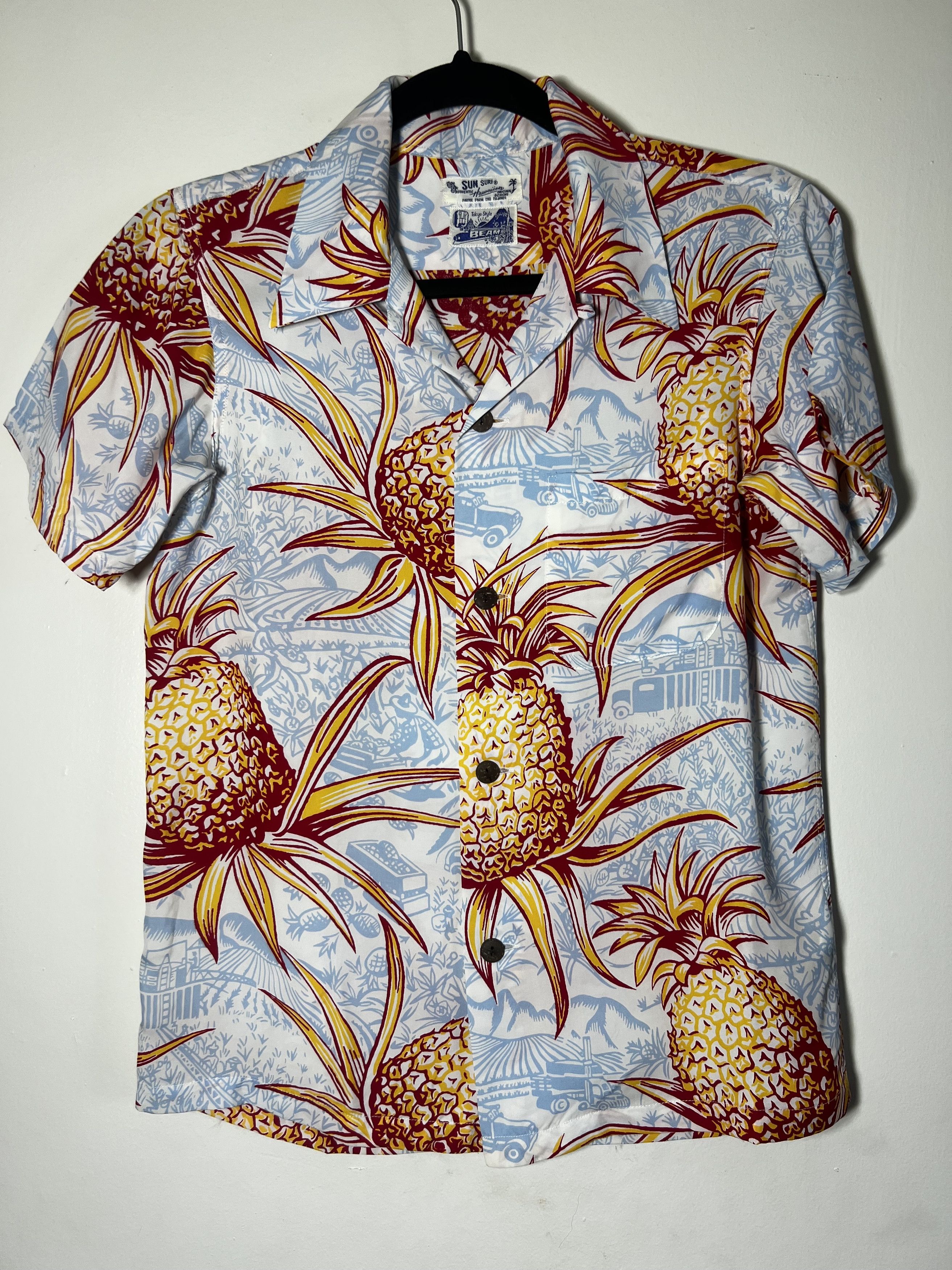 Other 40's Style Sun Surf Tokyo Style Beams Hawaiian Print Shirt Size US S / EU 44-46 / 1 - 1 Thumbnail