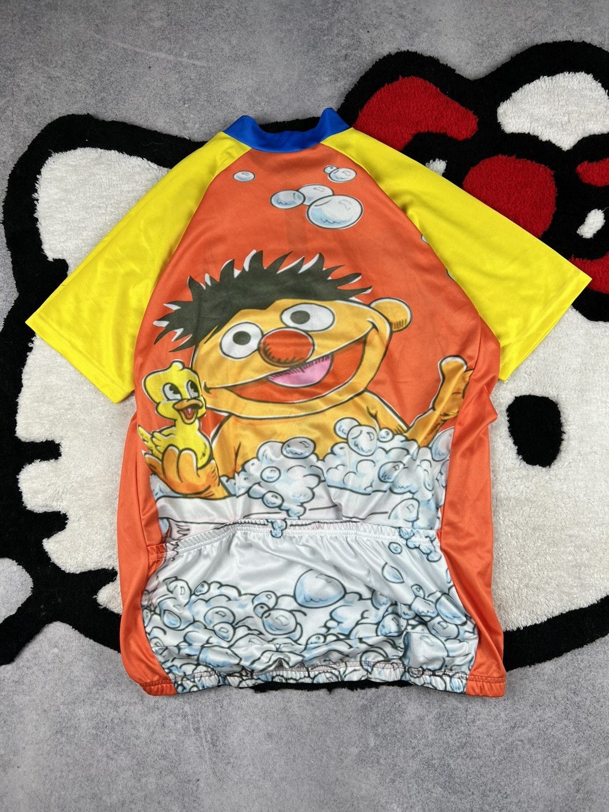 Vintage Retro Vintage Bert Ernie Cycling Jersey Size US XXL / EU 58 / 5 - 7 Thumbnail