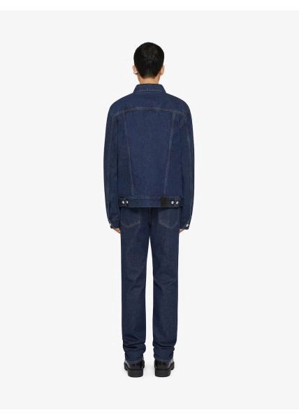 Givenchy o1w1db10525 Classic Slim Fit Pants in Blue Size US 30 / EU 46 - 3 Thumbnail