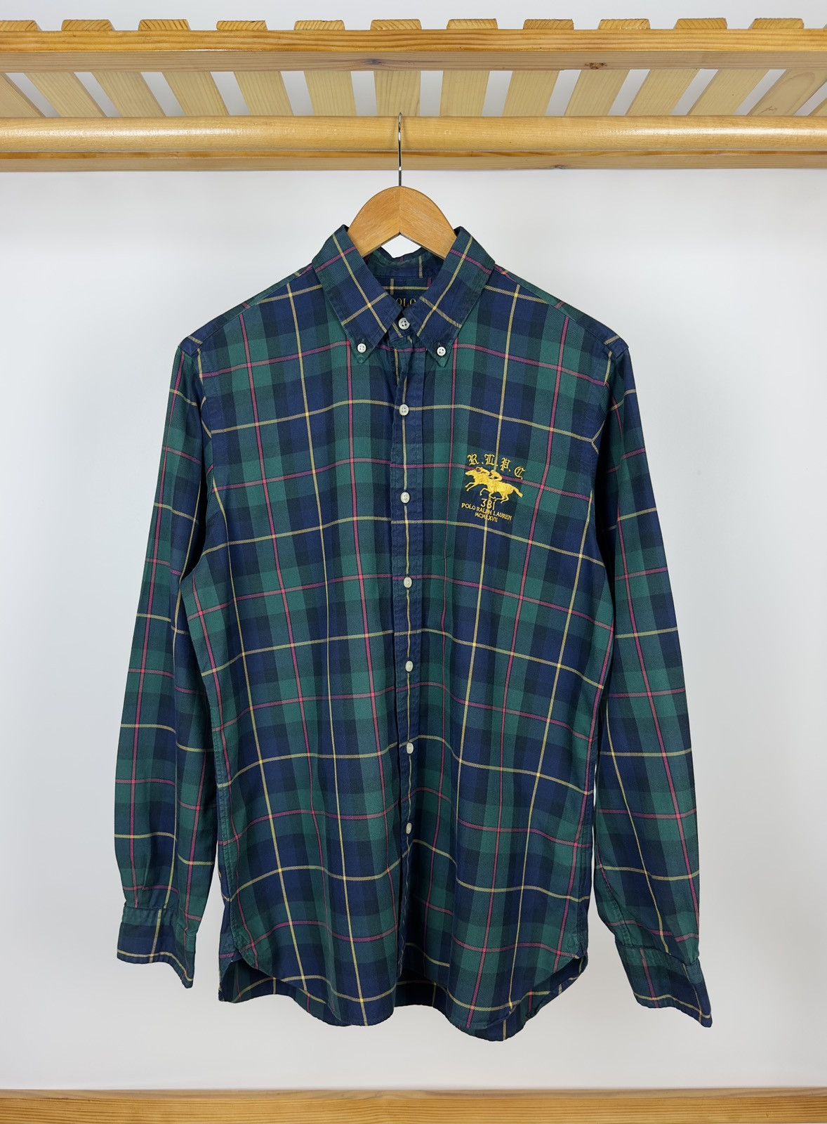 Polo Ralph Lauren Polo Ralph Lauren Plaid Flannel Shirts Button Ups Size US M / EU 48-50 / 2 - 1 Thumbnail