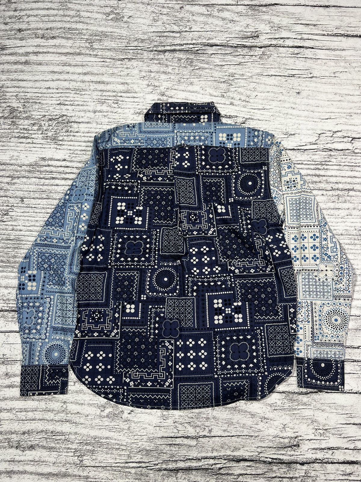 Maison Margiela 2000s Archival Hysteric Y's Paisley Bandana Shirt y2k Lgb Size US M / EU 48-50 / 2 - 3 Thumbnail