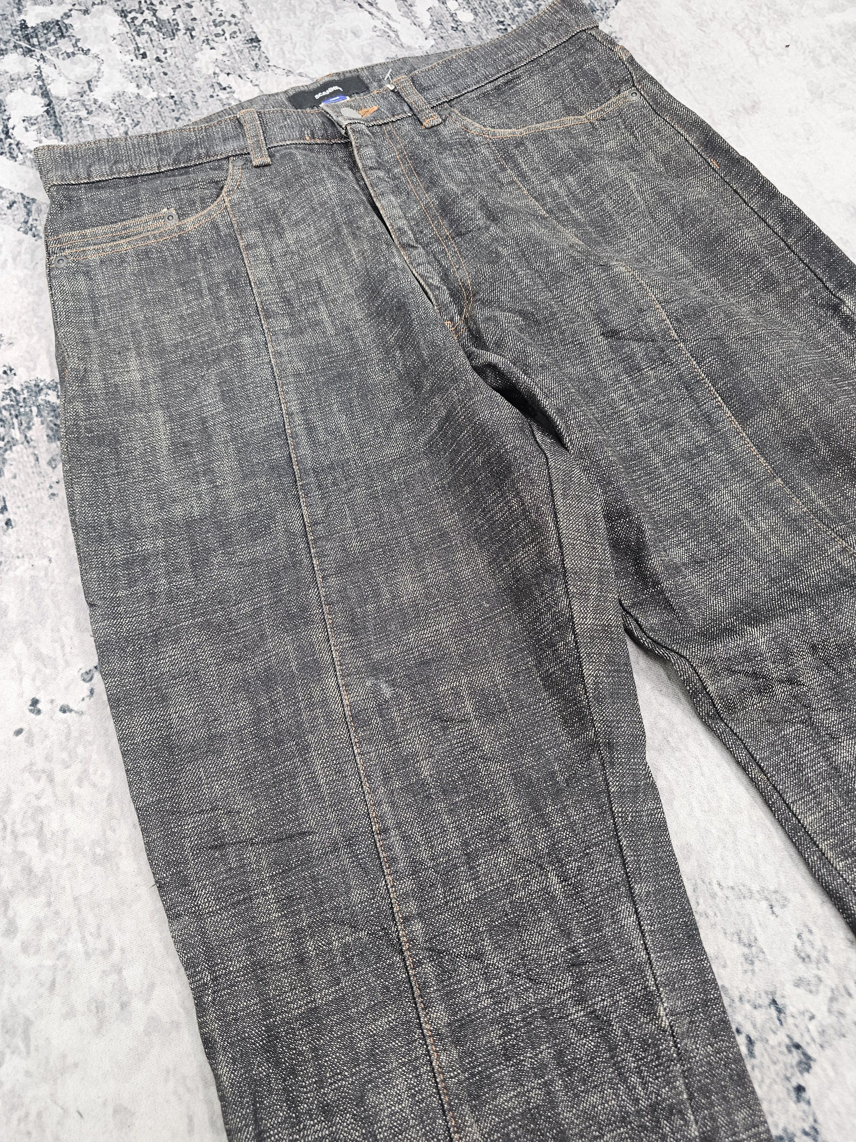Japanese Brand SCANNER Multi Pockets Carpenter Workwear Jeans JB0277 Size US 35 - 7 Thumbnail