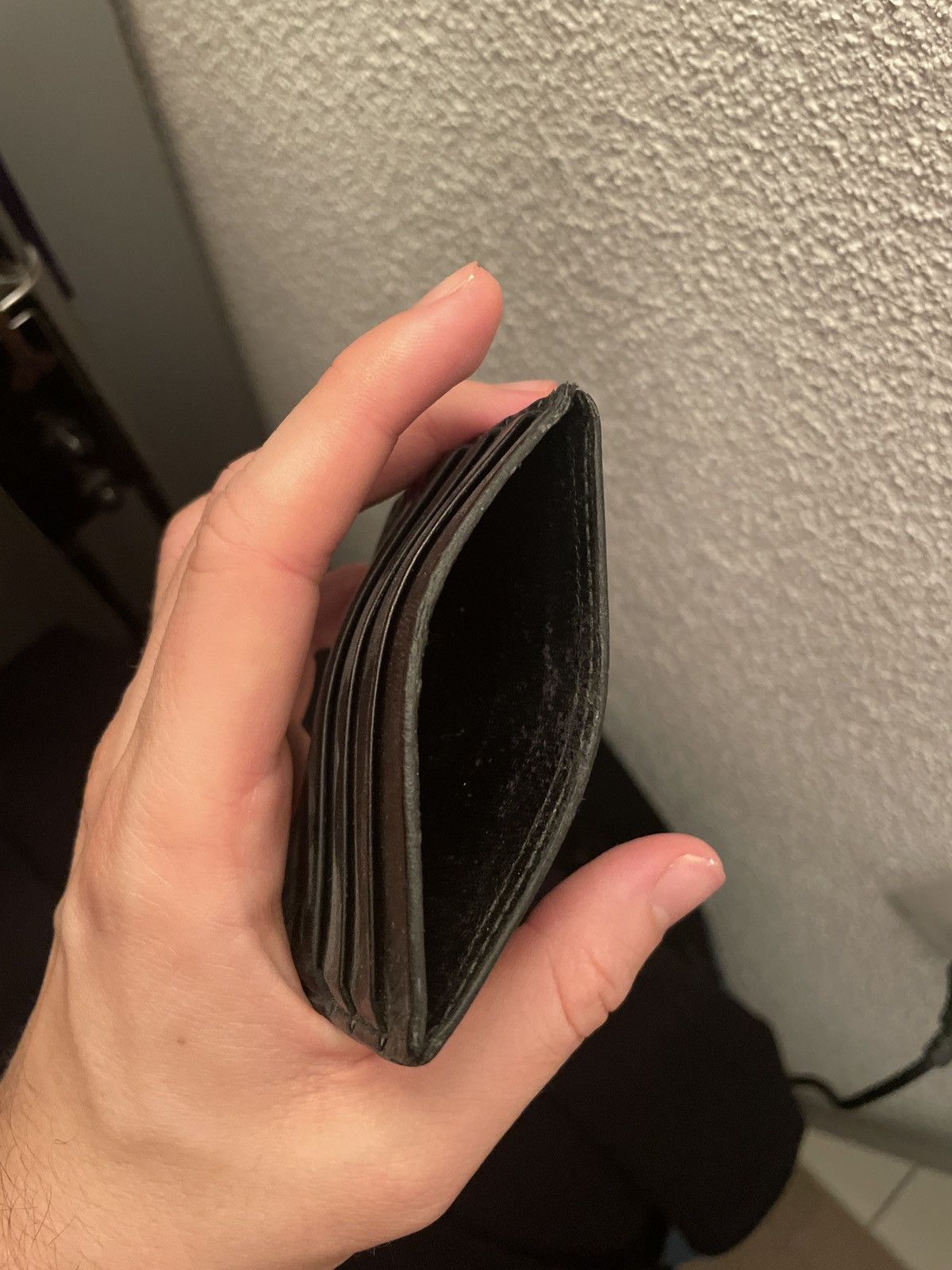 Bottega Veneta Black Leather bottega veneta cardholder Size ONE SIZE - 4 Thumbnail