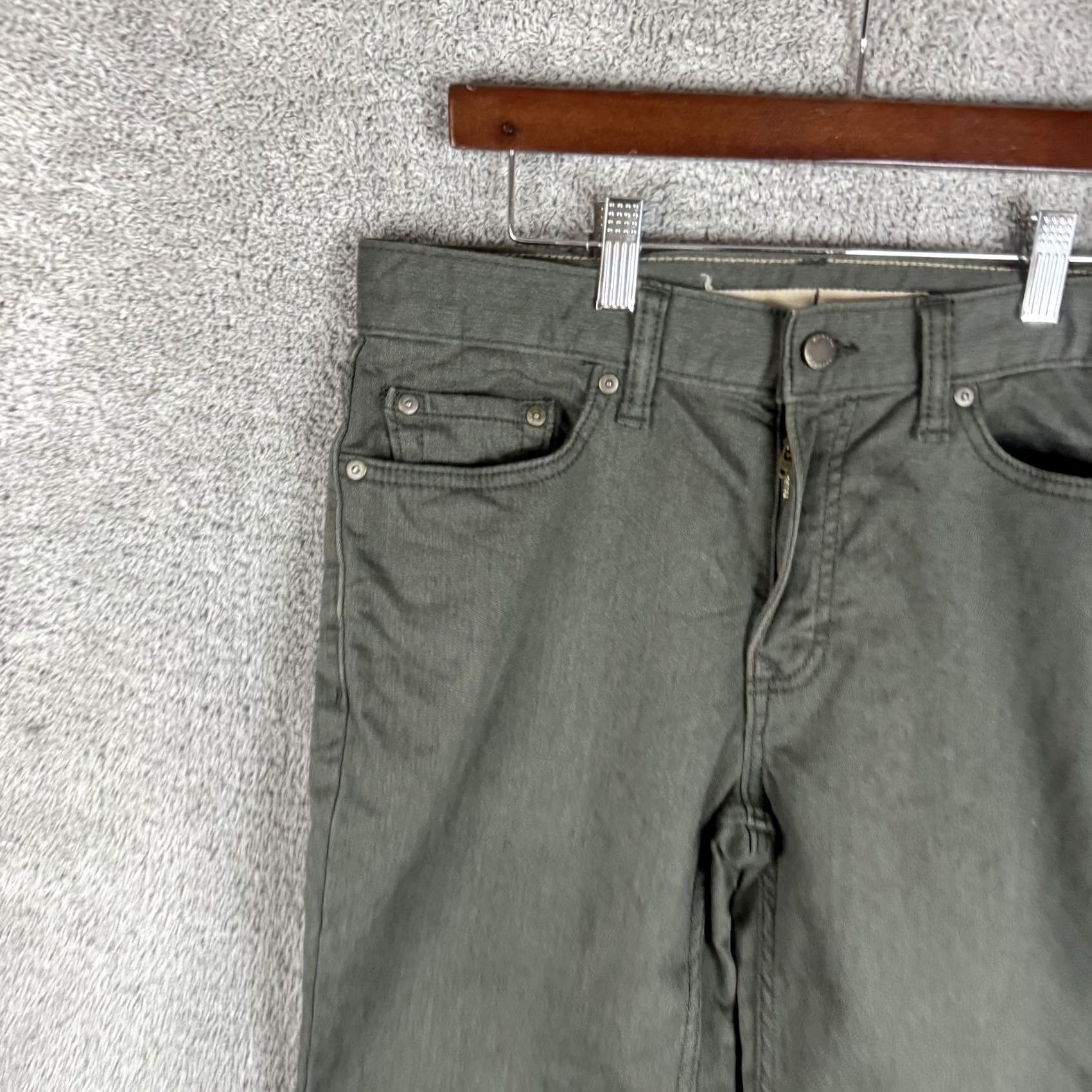 Banana Republic VINTAGE Banana Republic Travel Jean Slim Fit Mens 30x30 Green Denim Jeans 30 Inseam Waist 30 M Medium Wash Mens Size US 30 / EU 46 - 2 Thumbnail