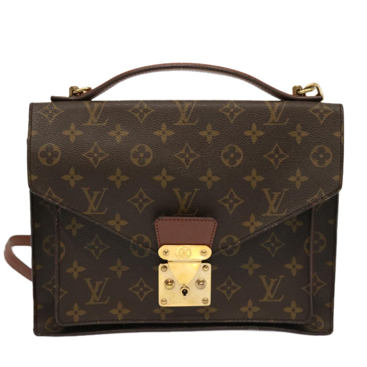 Louis Vuitton Louis Vuitton Monceau Handbag Monogram Canvas Size ONE SIZE - 1 Thumbnail