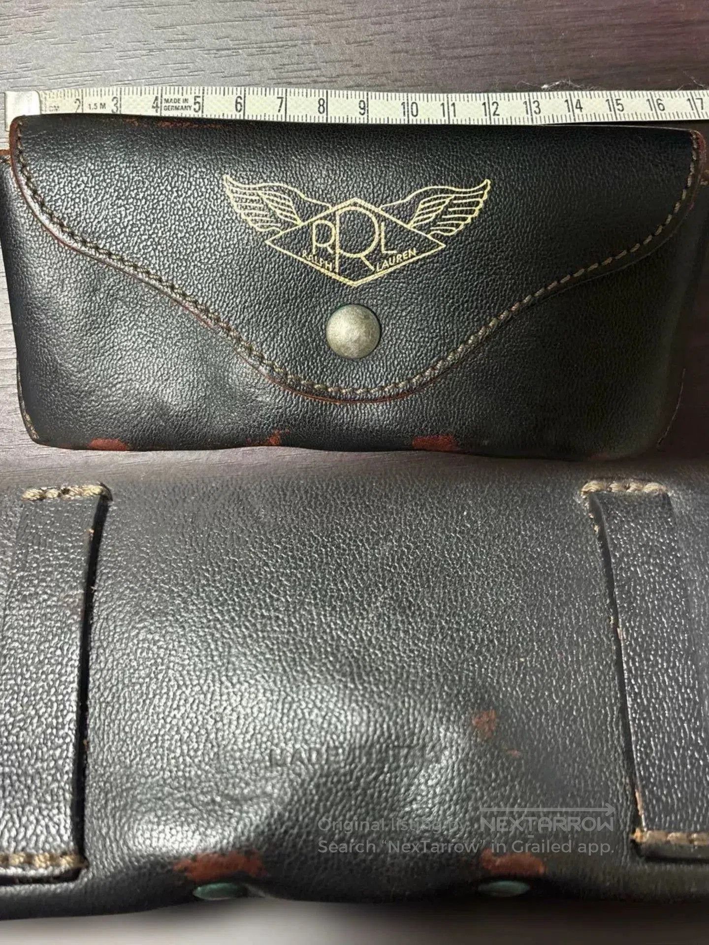 RRL Ralph Lauren Rare RRL Vintage Leather Waist Bag. Size ONE SIZE - 9 Thumbnail