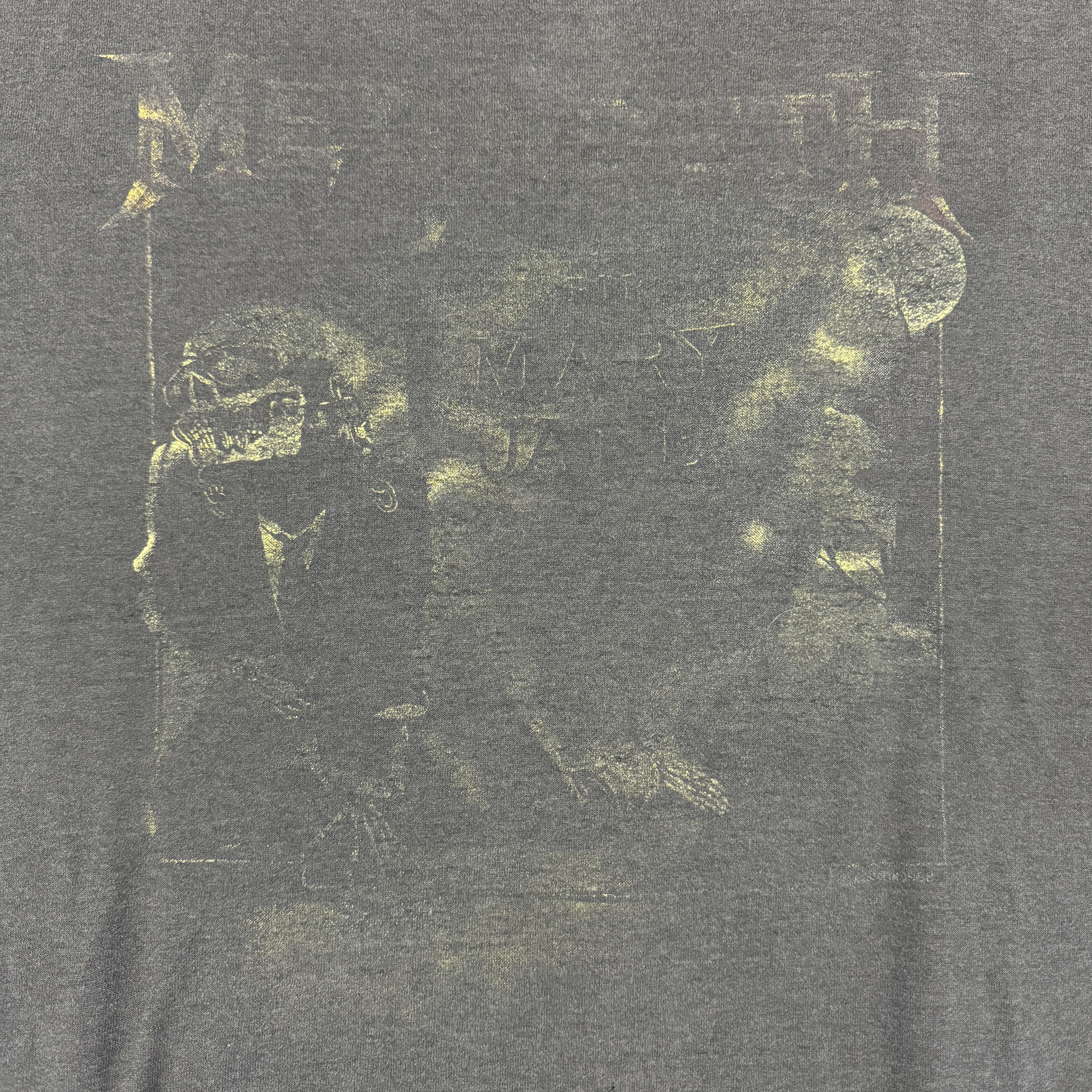 Band Tees 80s Megadeath R.I.P Mary Jane Tshirt Size US XL / EU 56 / 4 - 5 Thumbnail