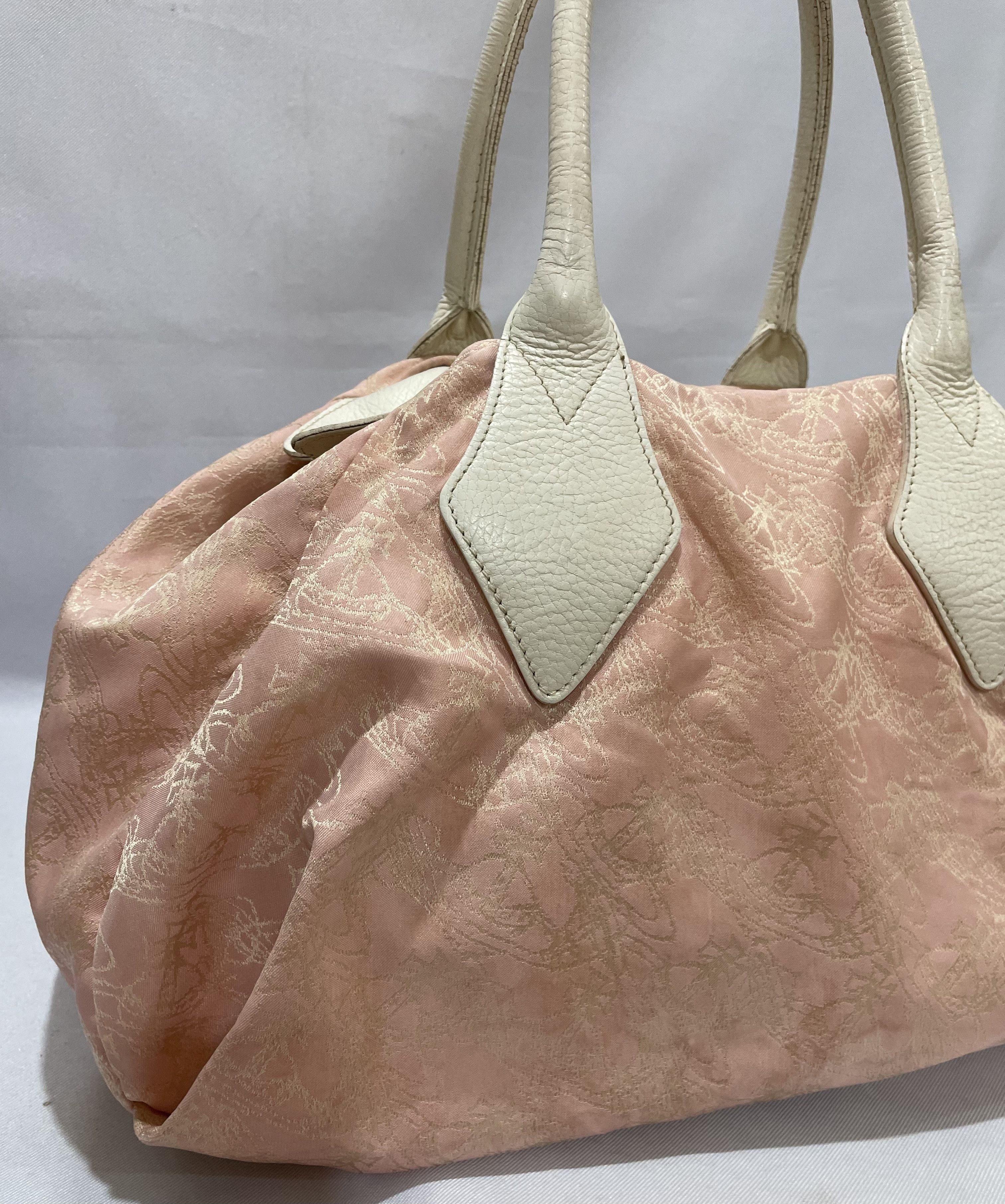 Vivienne Westwood Satin Orb Monogram Pattern Handbag Size ONE SIZE - 3 Thumbnail