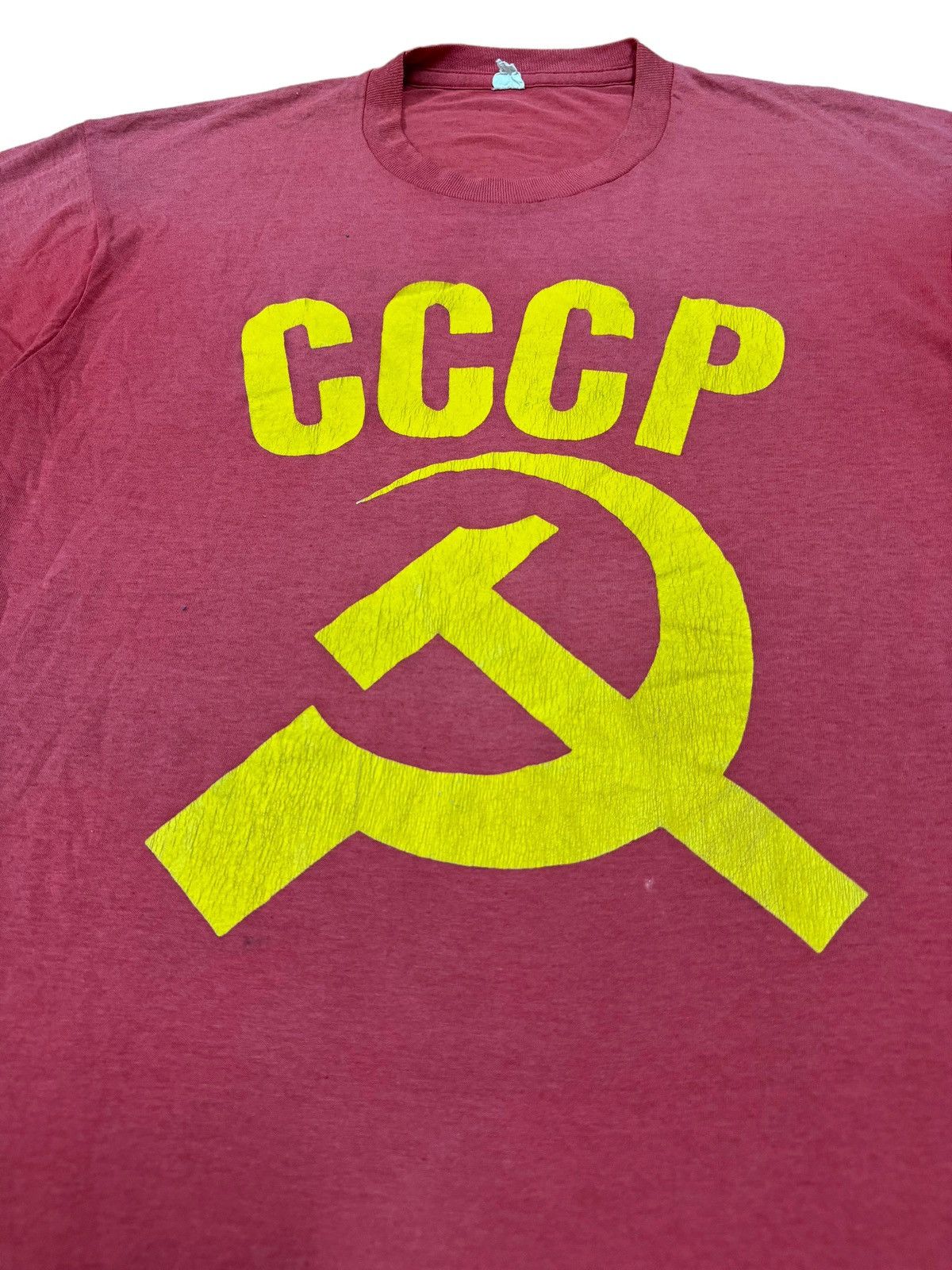 Cccp Vtg🔥80’s Cccp Tee Size US XL / EU 56 / 4 - 8 Thumbnail