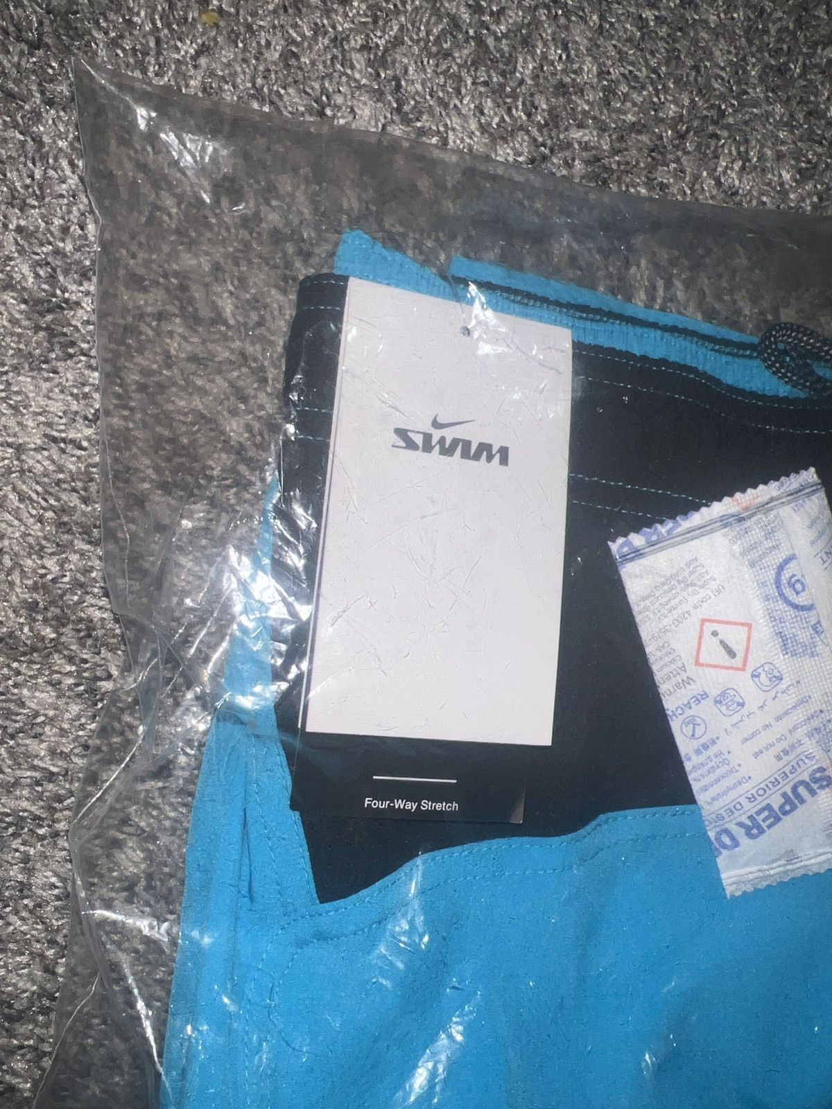 Nike Nike Swim Blue Lightning Swim Trunks Size US 32 / EU 48 - 3 Thumbnail
