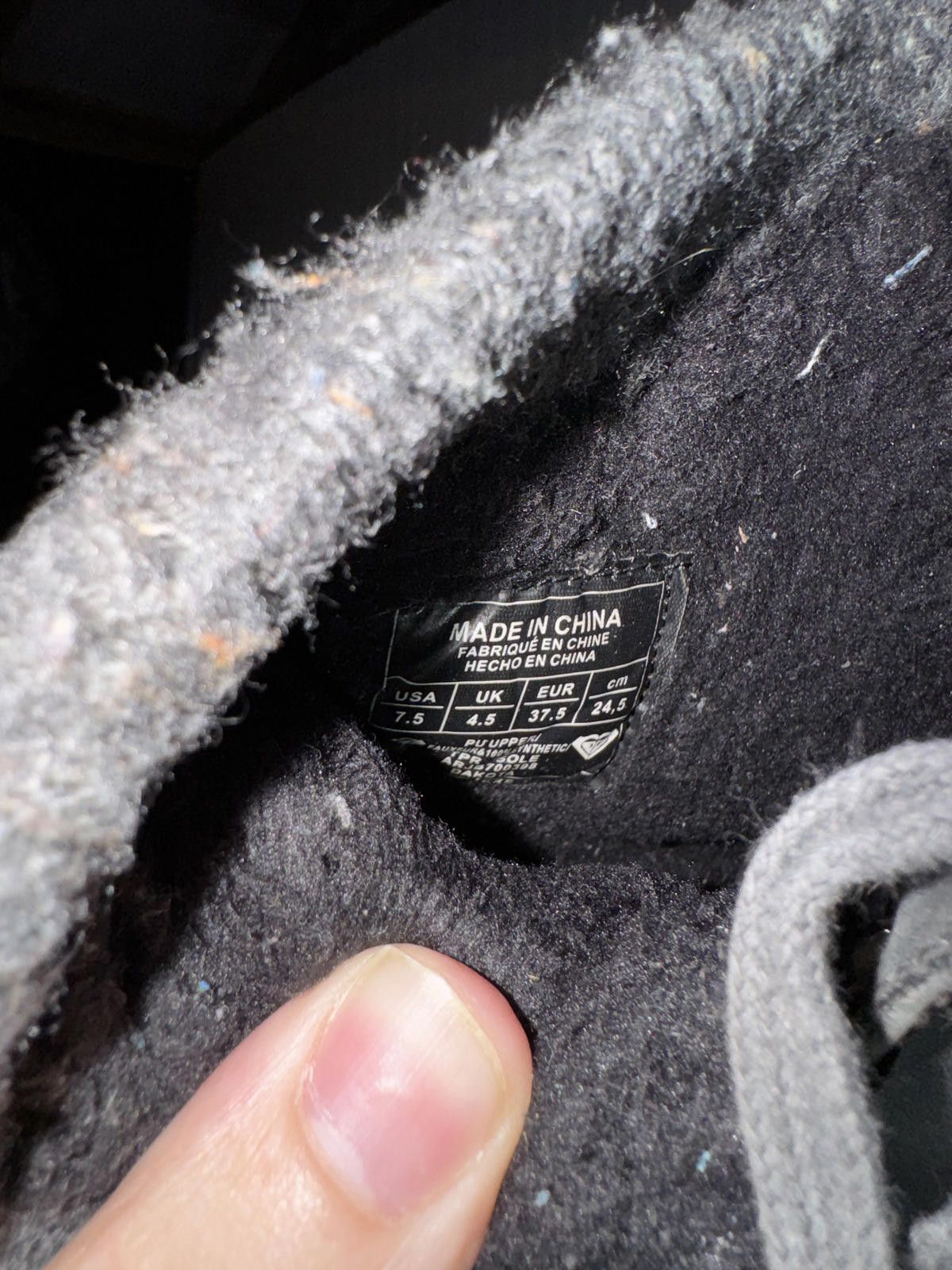 Royal Robbins Roxy Dakota Grey Ankle Boots Knit Cuff Block Heel Size 7.5 Size US 7.5 / IT 37.5 - 5 Thumbnail