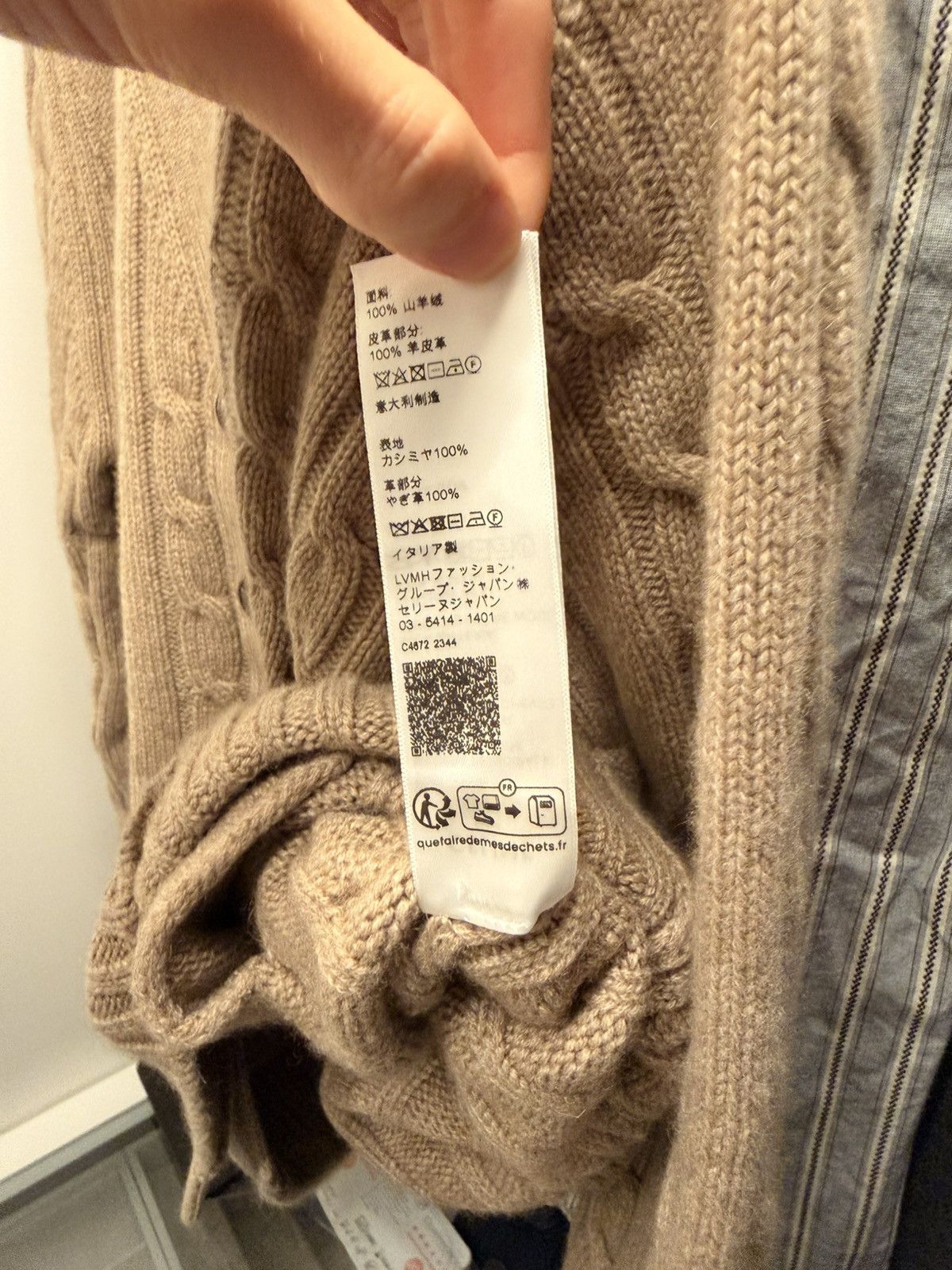 Celine Celine triumph cashmere cardigan cable knit Size US M / EU 48-50 / 2 - 6 Thumbnail