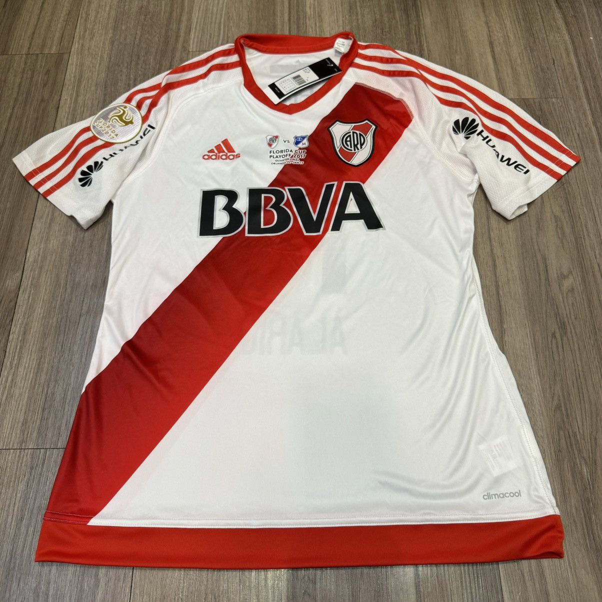 Adidas River plate 2017 Florida cup #13 Alario (bnwt) Size US M / EU 48-50 / 2 - 1 Thumbnail