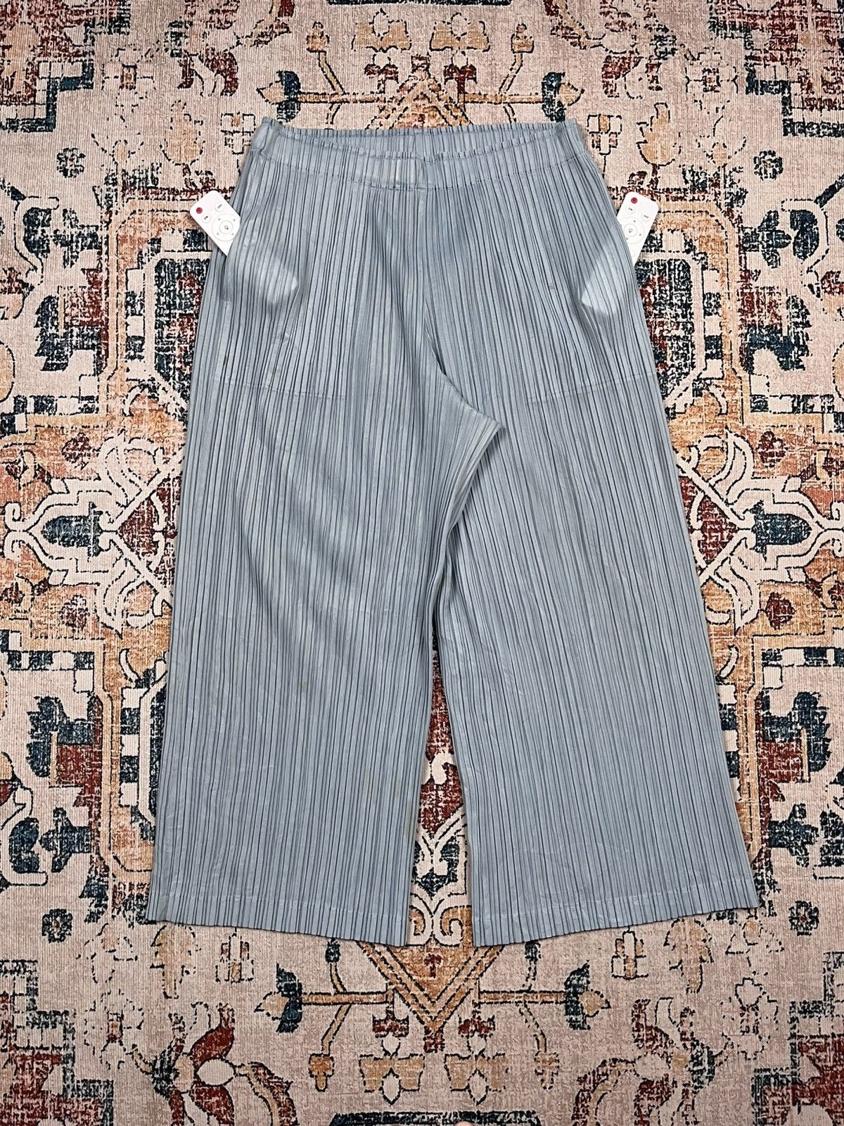 Issey Miyake Issey Miyake Pleats Please Cropped Pants Size US 30 / EU 46 - 1 Thumbnail
