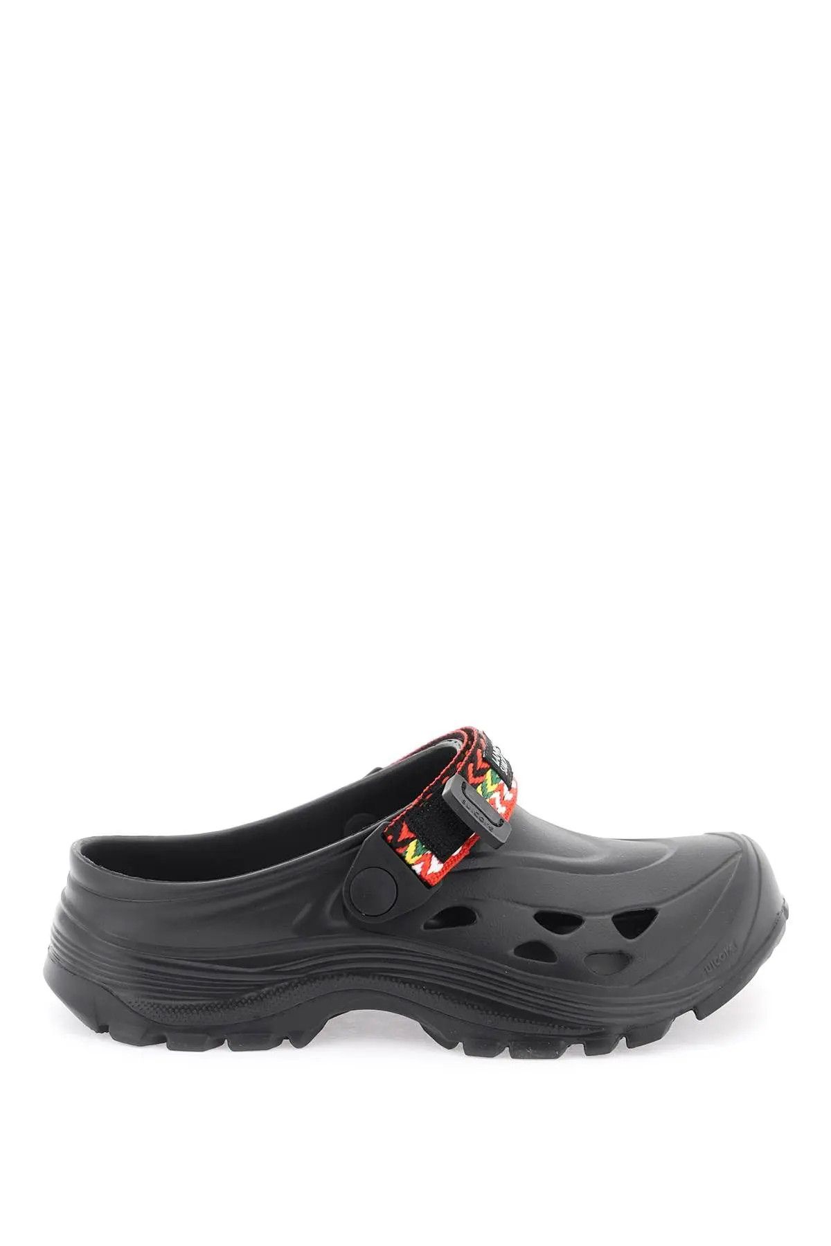 image of Lanvin O1S22I1N0324 Rubber Clogs In Black Shoes, Men's (Size 10)