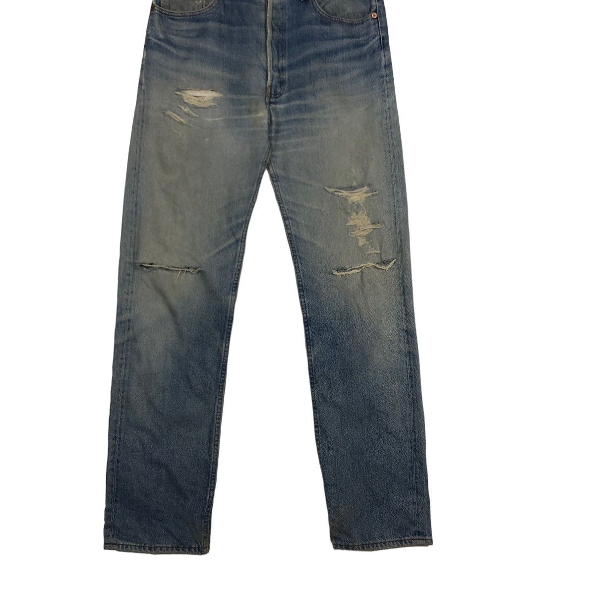 Levi's 🔥90’s Vintage Distressed Jeans Levi’s Made in USA Size US 34 / EU 50 - 5 Thumbnail