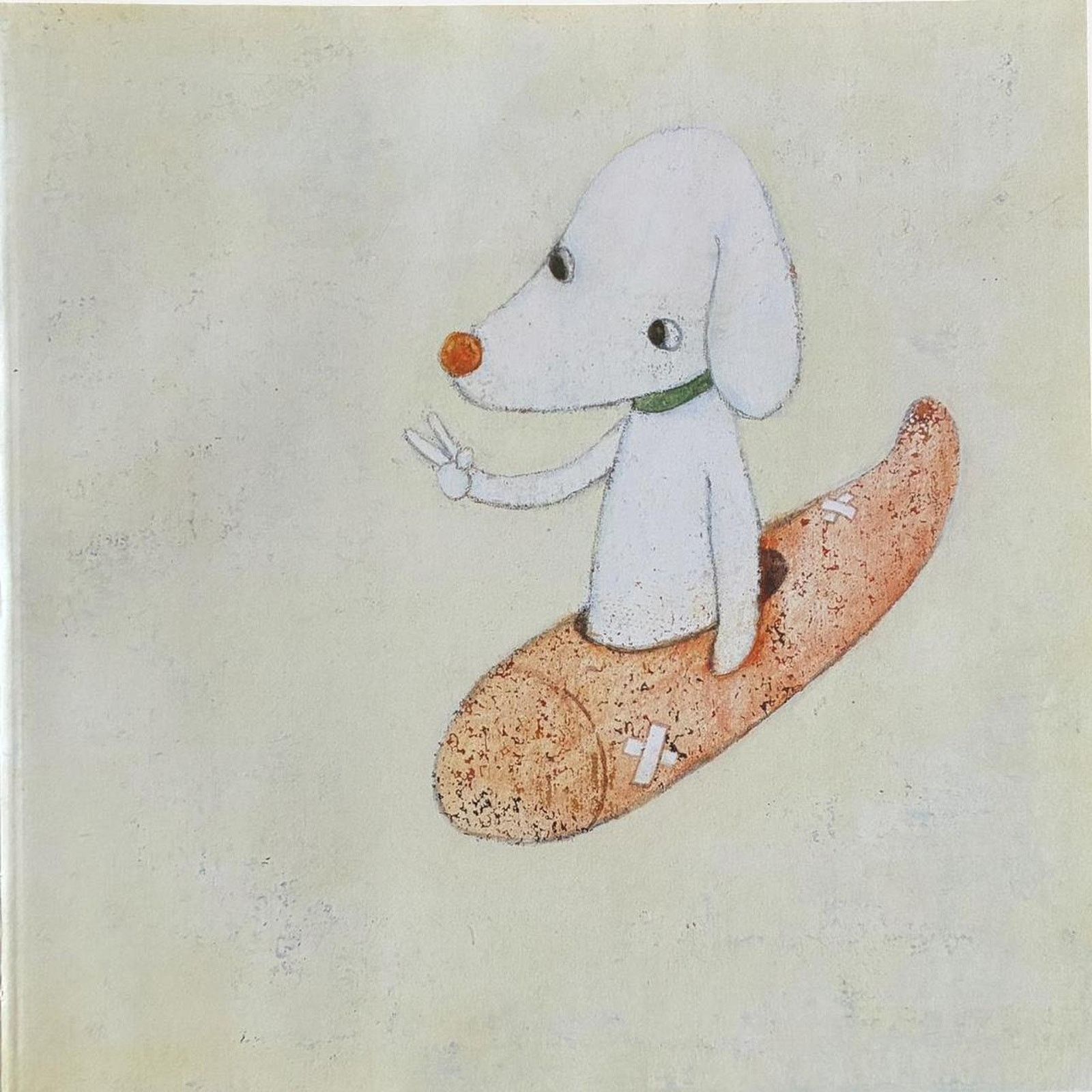 Japanese Brand × Other × Vintage Nara Yoshimoto Nara art prints 9x9 Japanese artist artwork Size ONE SIZE - 2 Thumbnail