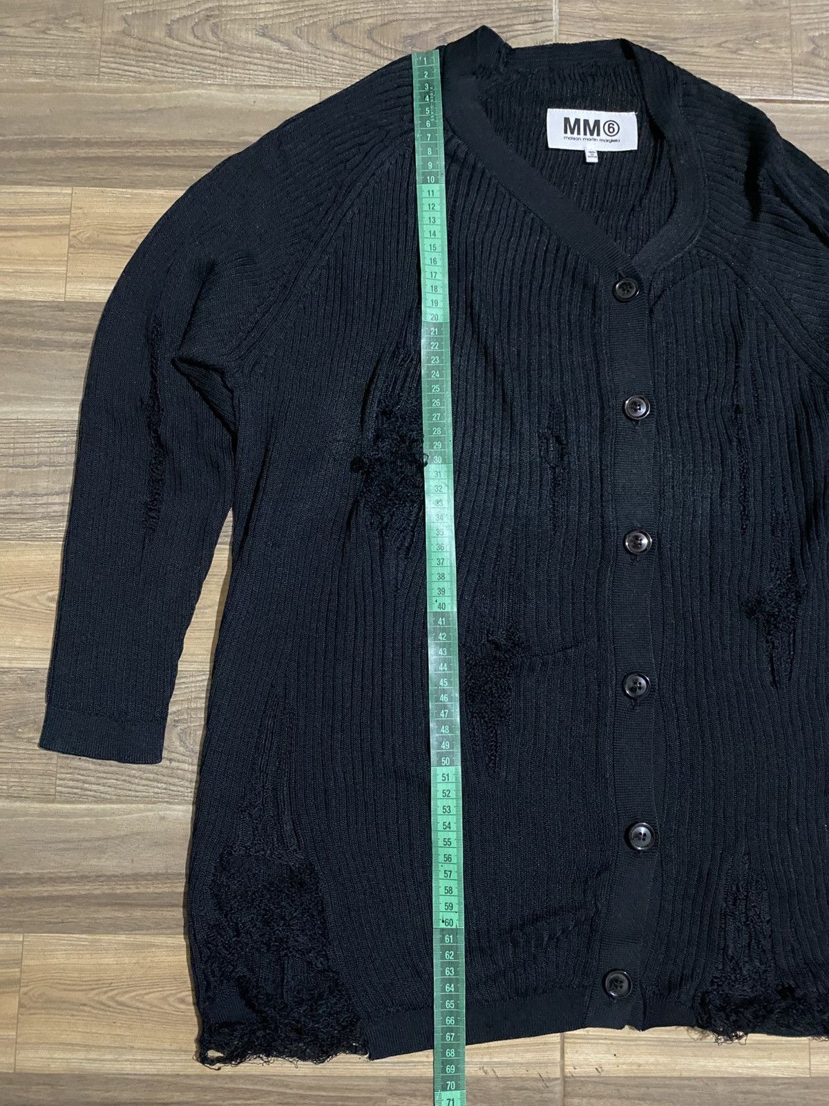 Maison Margiela MAISON MARTIN MARGIELA CARDIGAN DISTRESSED CUSTOM Size ONE SIZE - 7 Thumbnail
