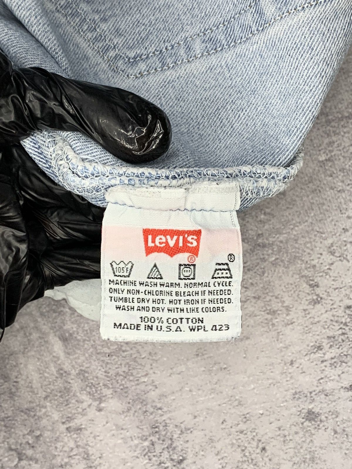 Levi's Vintage 2001 Levis 511 made in USA Wash blue Size US 36 / EU 52 - 7 Thumbnail