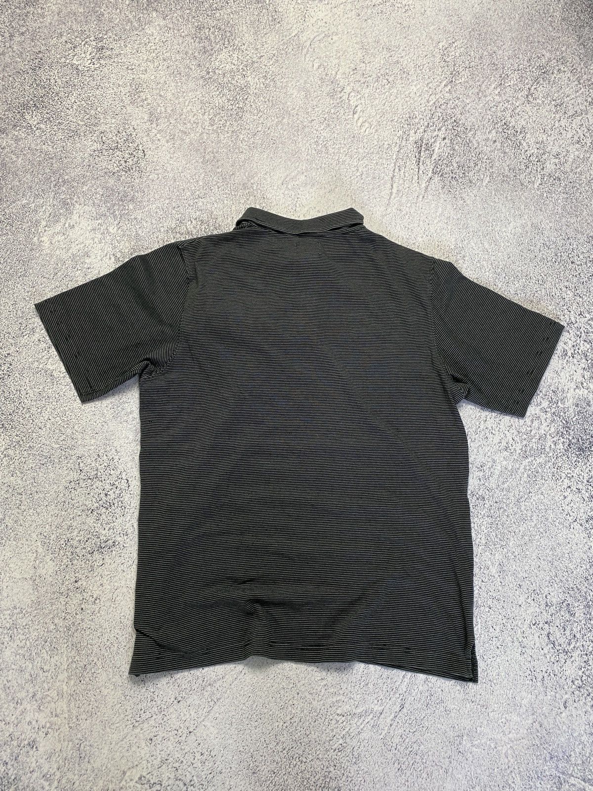 Stussy × Vintage Vintage Stussy Pocket Polo T-shirt Striped Rare Size US L / EU 52-54 / 3 - 6 Thumbnail