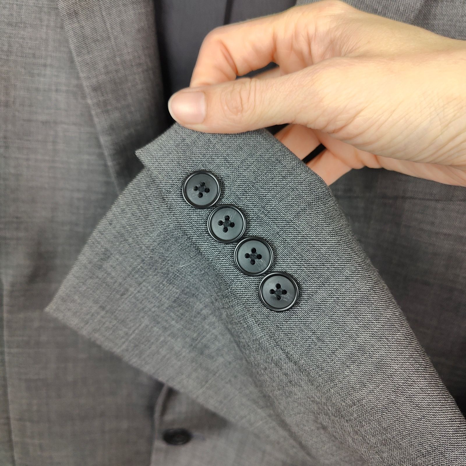 J.Crew J Crew Thompson Wool Blazer Mens 40R Gray Preppy Suit Size 40R - 3 Thumbnail