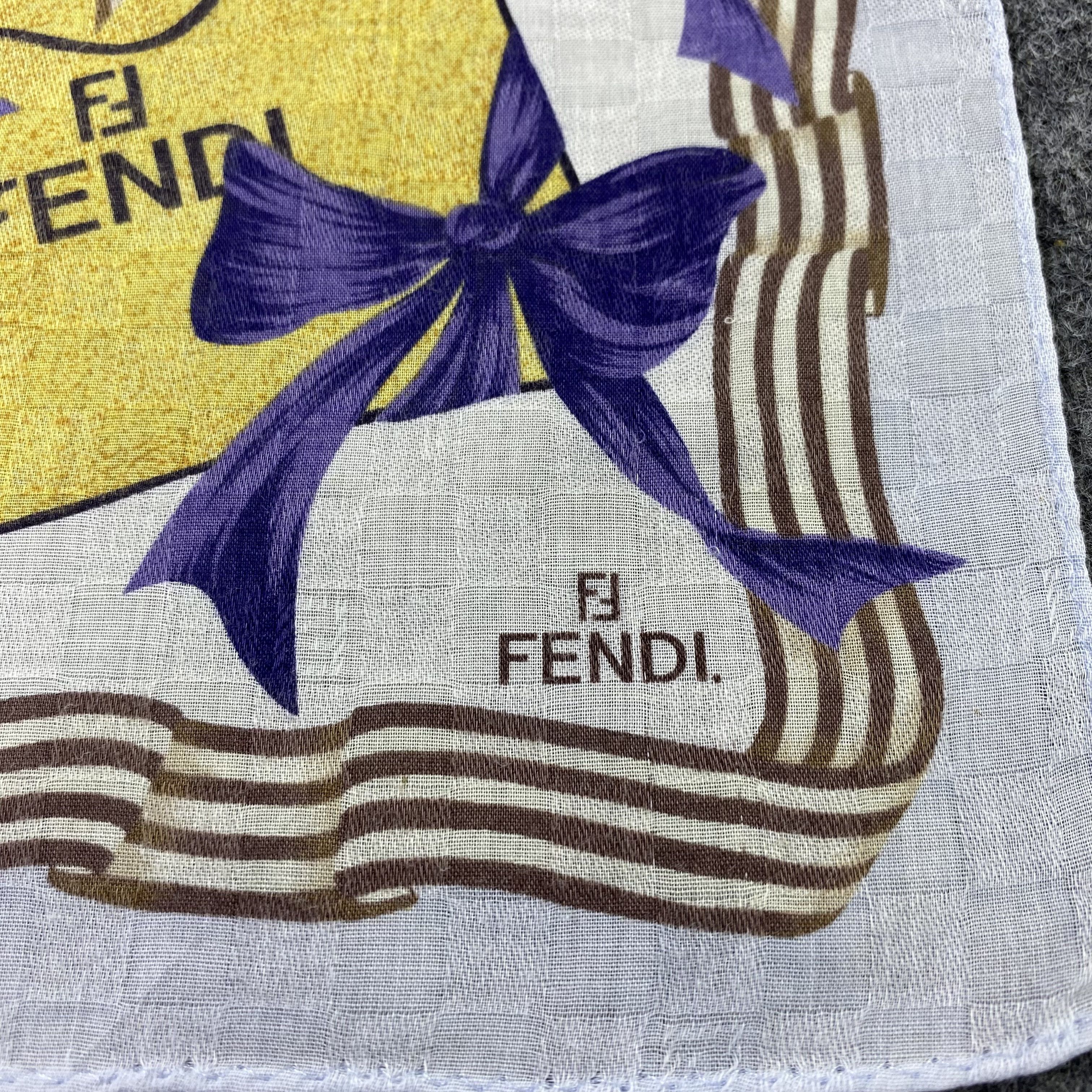 Fendi Fendi Handkerchief / Bandana / Neckerchief-B2110 Size ONE SIZE - 7 Thumbnail