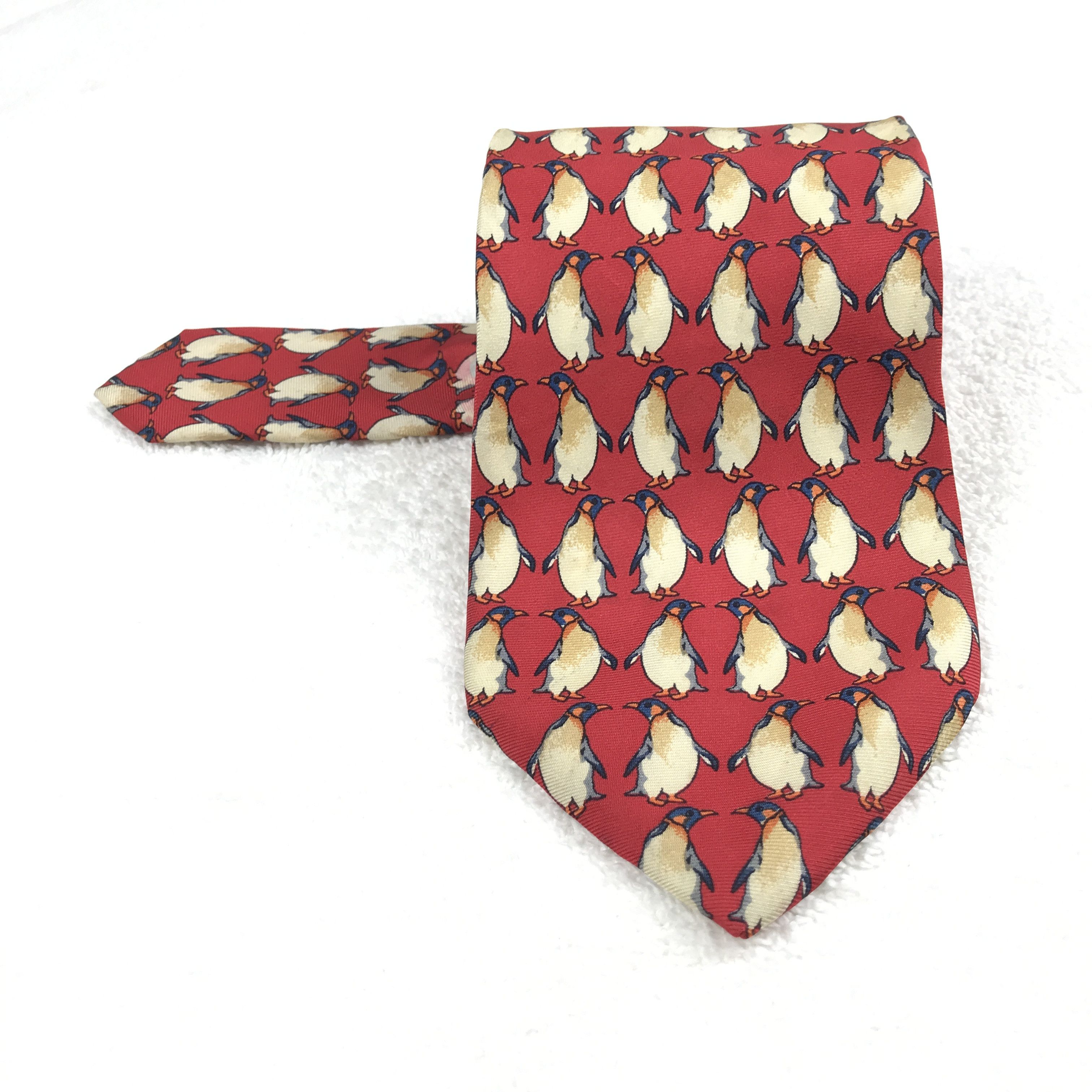 Vintage Vintage Tie Rack Silk Necktie Size ONE SIZE - 1 Thumbnail