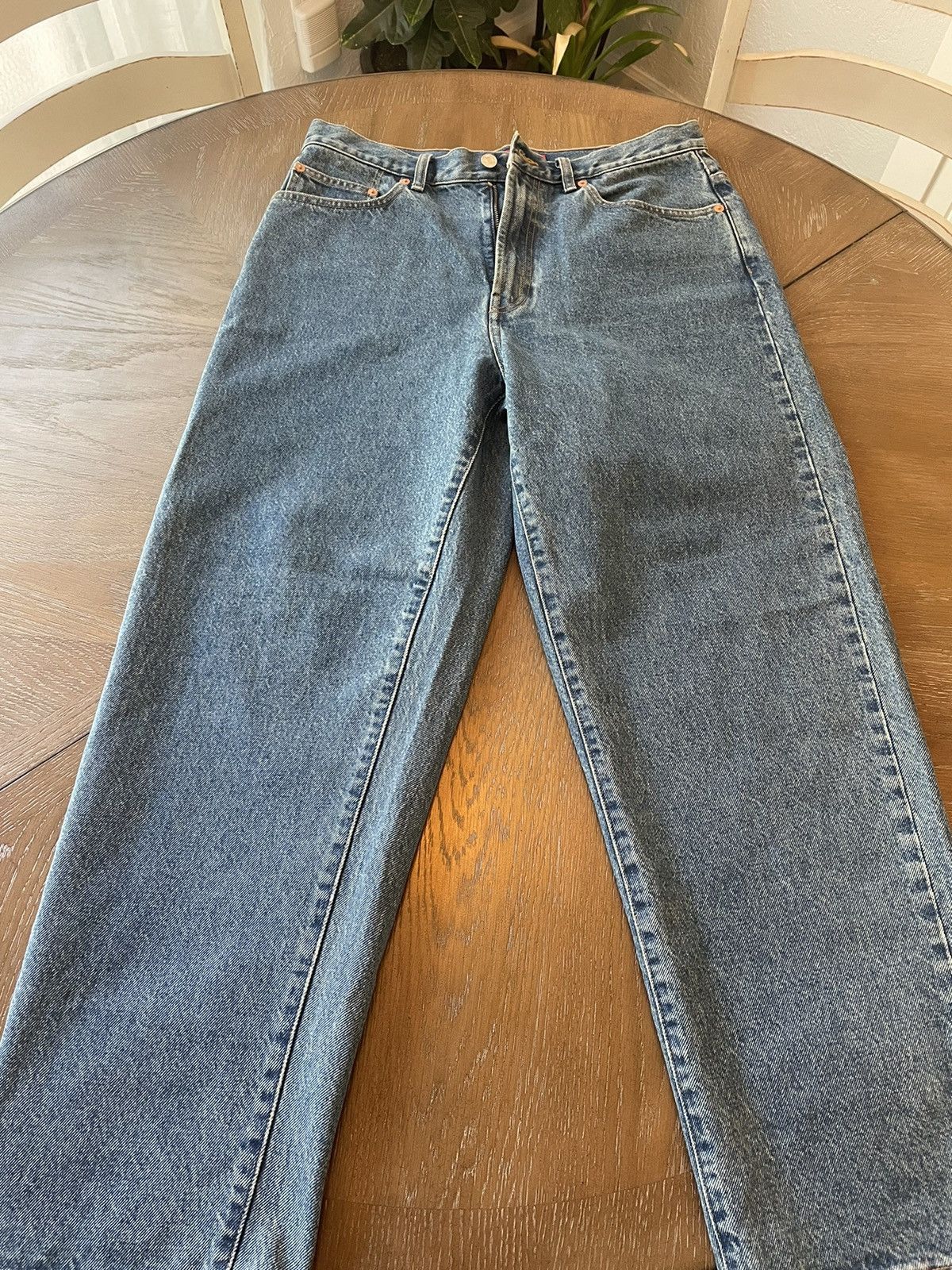 Image of Supreme F/w ‘23 Week 1 Baggy Jean in Blue, Men's (Size 30)