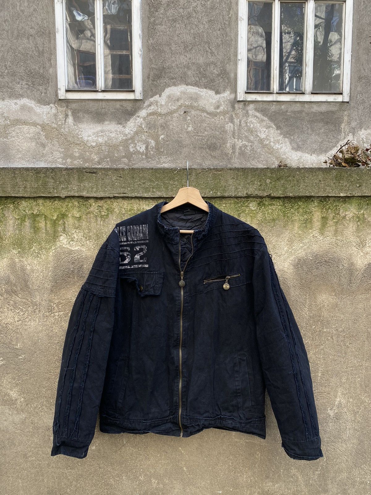 Dolce & Gabbana × Vintage Vintage Dolce & Gabbana D&G Embroidered Logo Denim Jacket Size US L / EU 52-54 / 3 - 6 Thumbnail