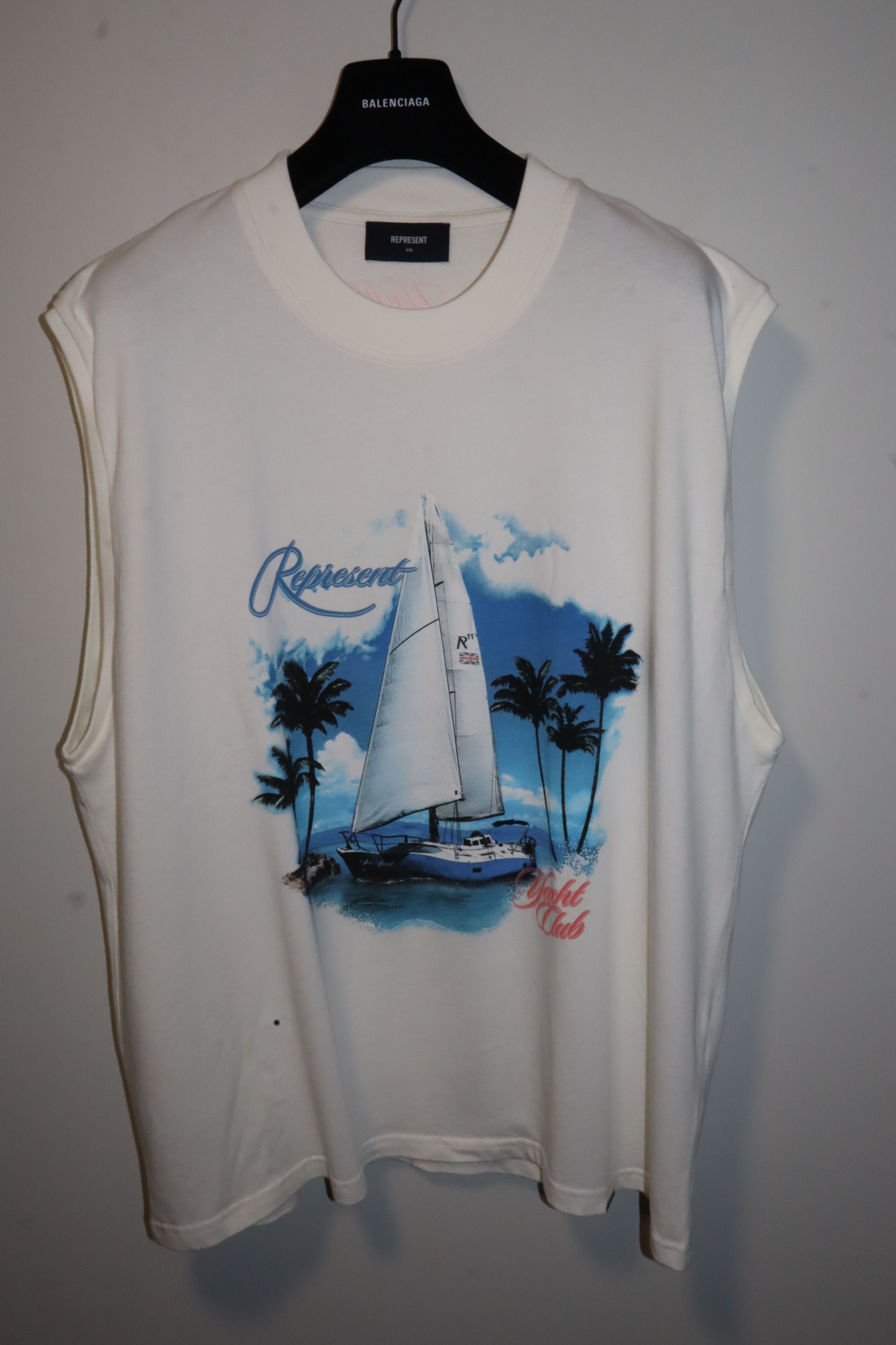 Represent Clo. Yacht club tanktop Size US XXL / EU 58 / 5 - 1 Thumbnail