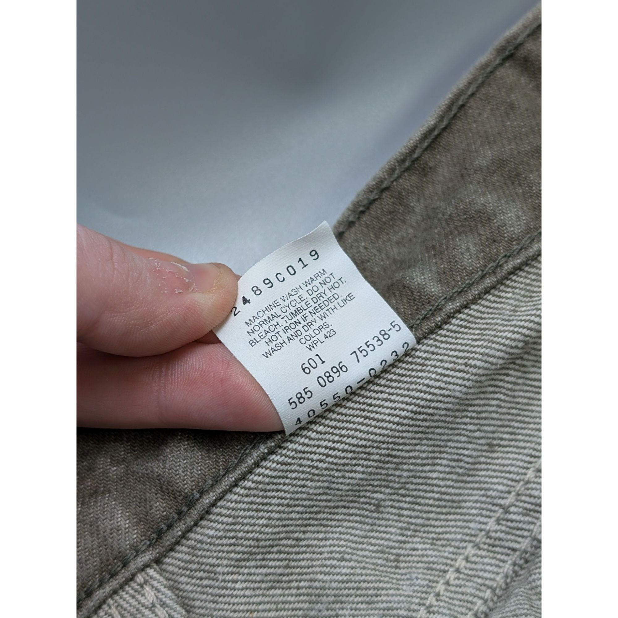 Levi's Levi's 550 Made In USA Orange Tab Green Jeans Pants (Y1071) Size US 36 / EU 52 - 9 Thumbnail