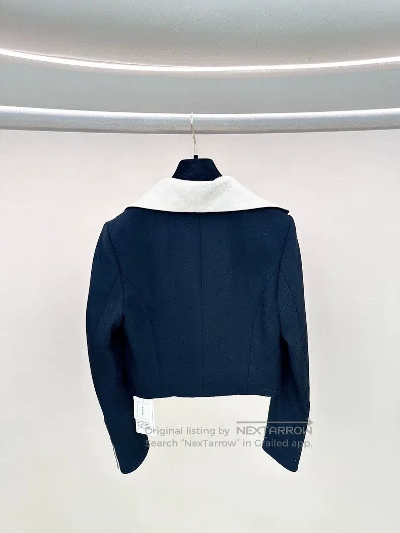 Chanel Chanel 22 Early spring lapel black and white colour-blocke Size XS / US 0-2 / IT 36-38 - 2 Thumbnail