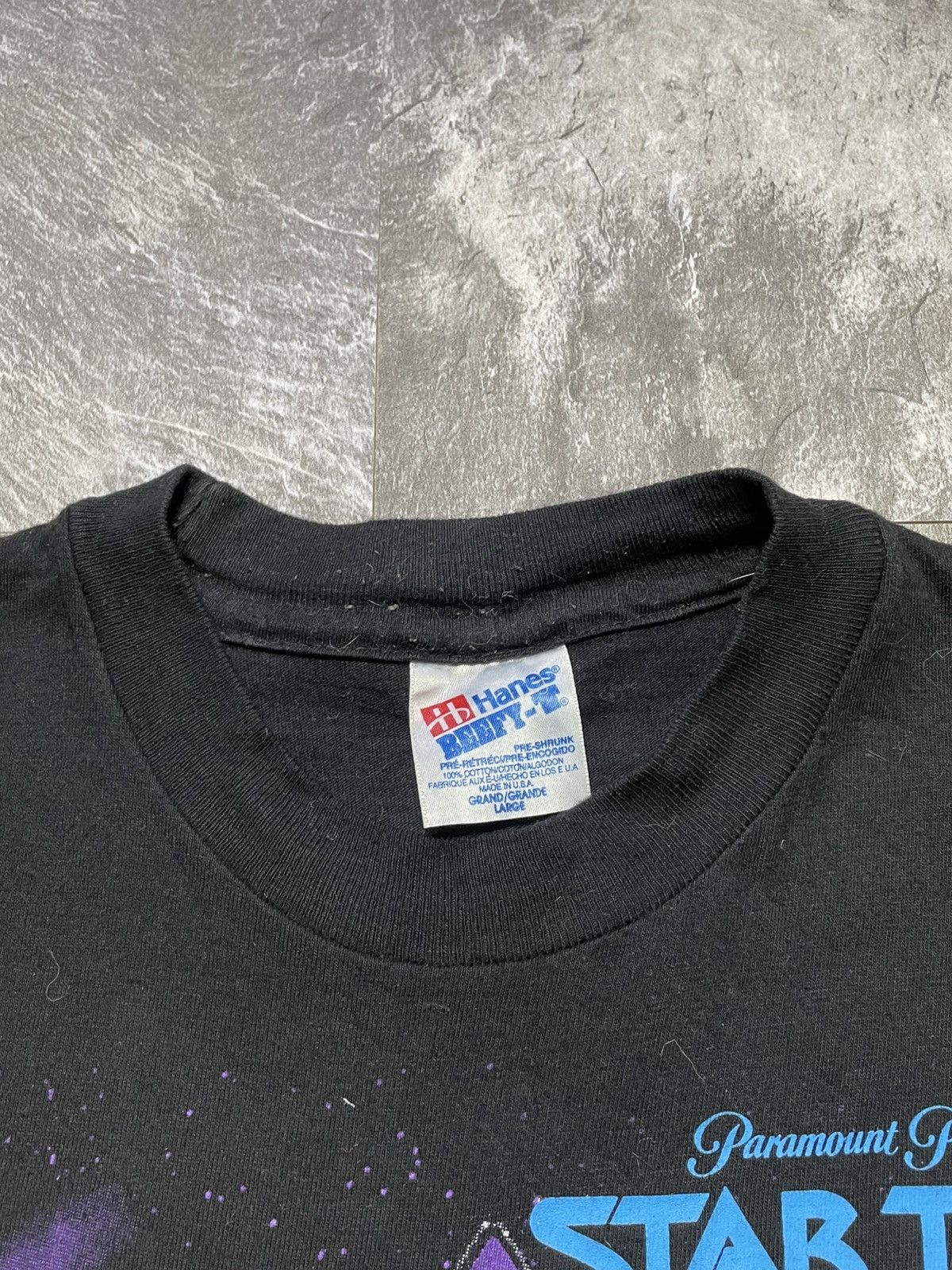 Vintage Vintage Rare 1993 Movie Star Trek Adventure Graphics Tee Size US L / EU 52-54 / 3 - 4 Thumbnail