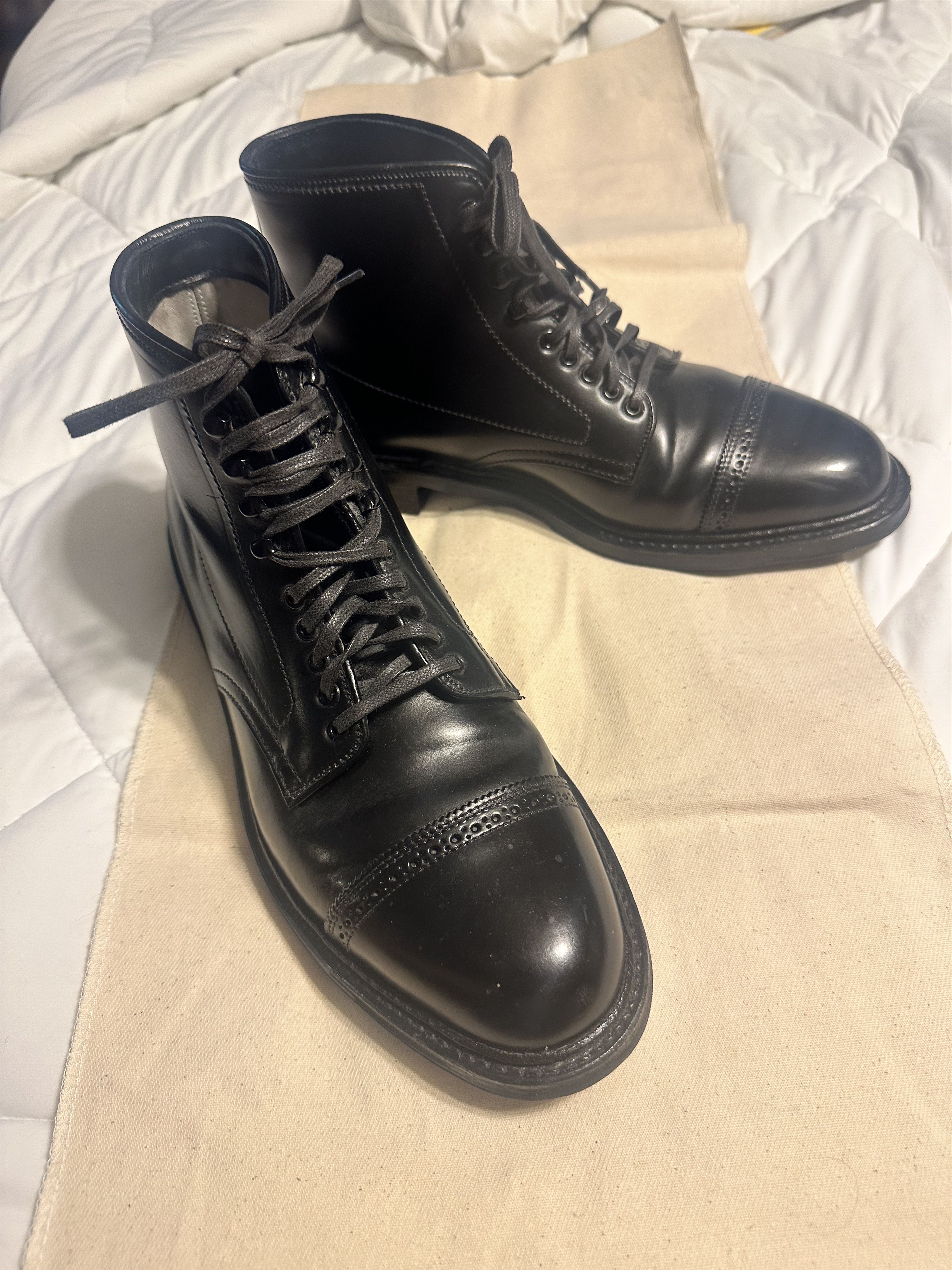 Alden Shell Cordovan Jumper Boots Size US 8.5 / EU 41-42 - 2 Thumbnail