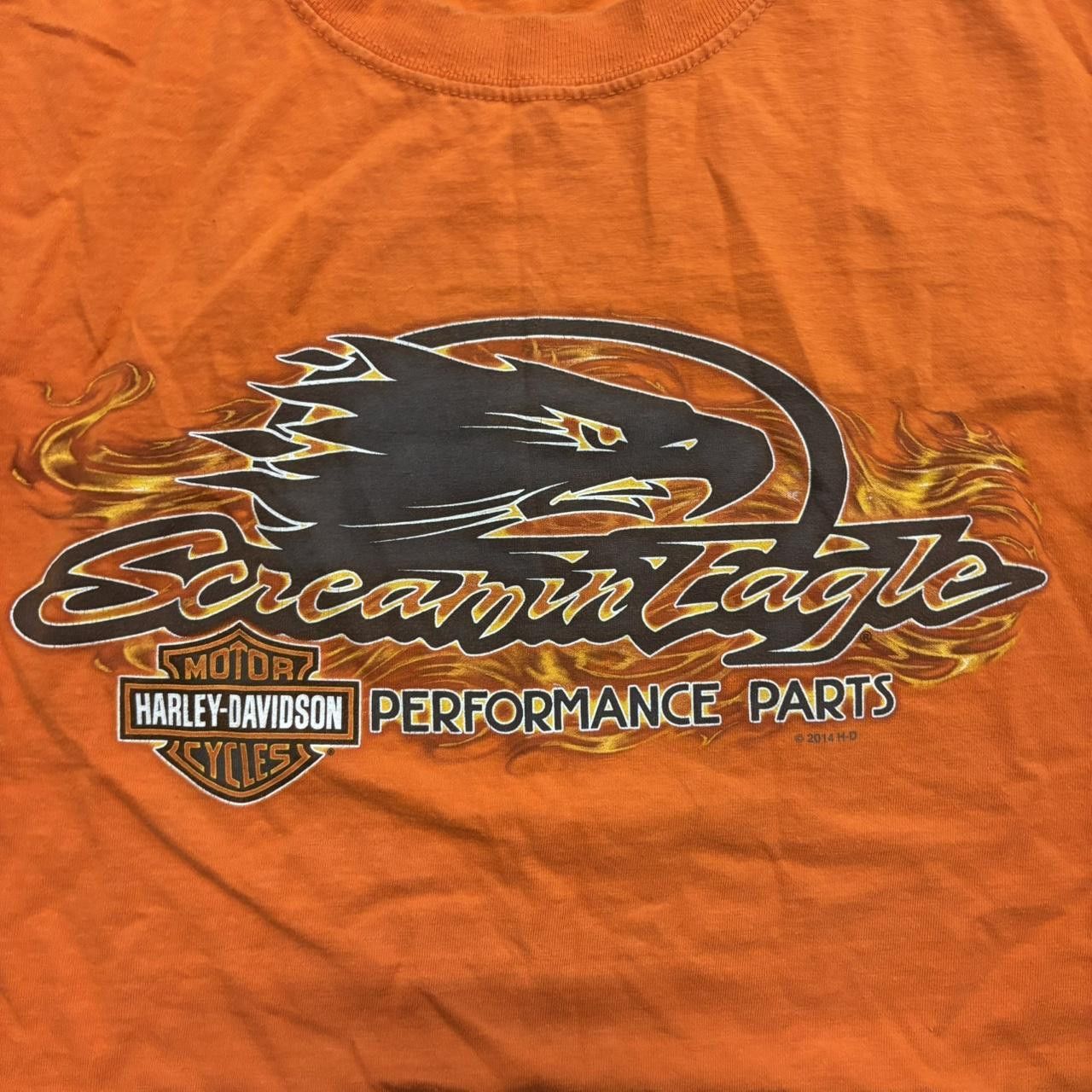 Harley Davidson × Vintage Crazy Vintage Y2K/2000s Harley Davidson Screaming Eagle Performance Parts Cincinnati Ohio Graphic Tee! Size US XXL / EU 58 / 5 - 2 Thumbnail