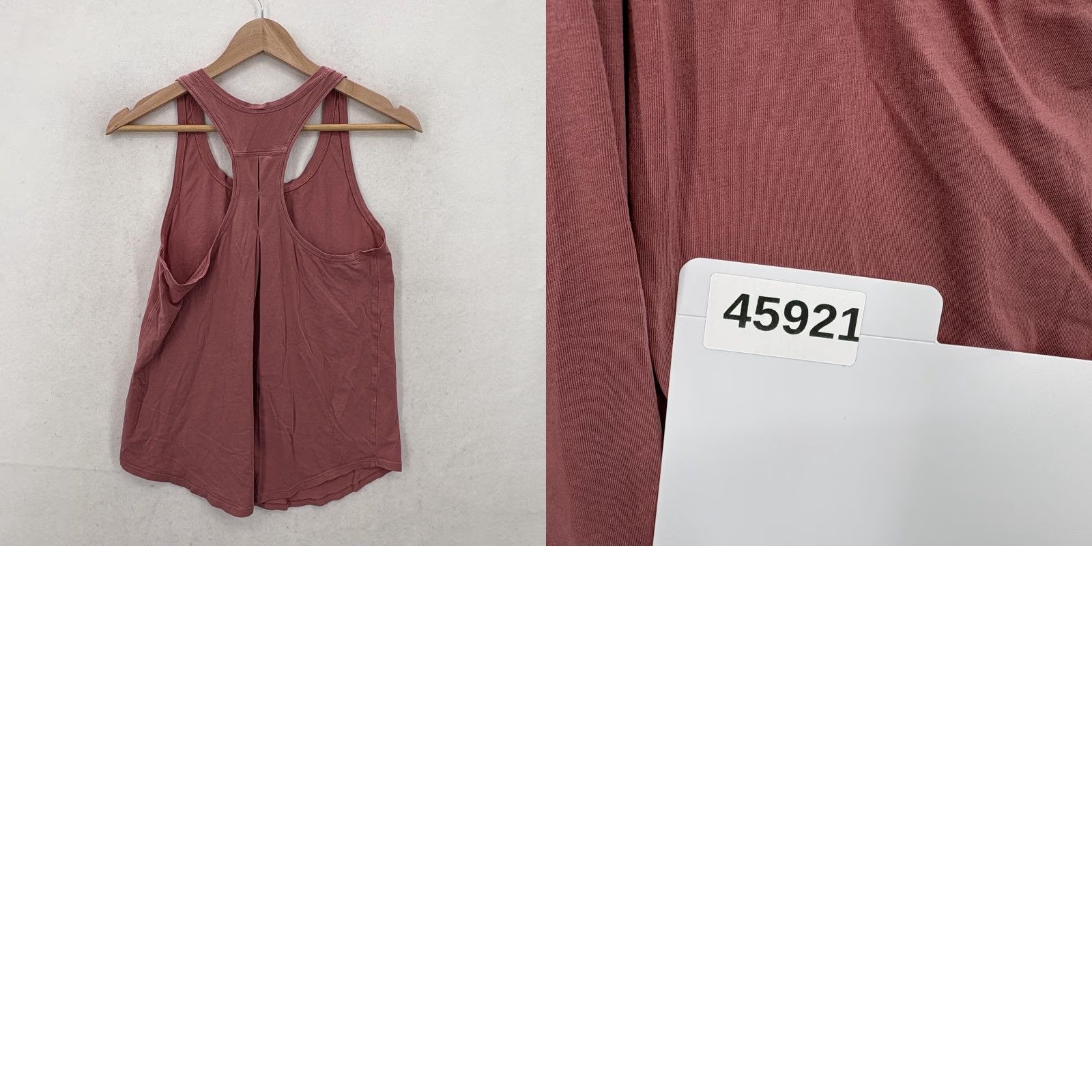 Lululemon Lululemon Tank Top Womens 4 Mauve Pima Cotton Racerback Pleated Back Athletic Shirt Sleeveless Yoga Gym Running Size S / US 4 / IT 40 - 8 Thumbnail