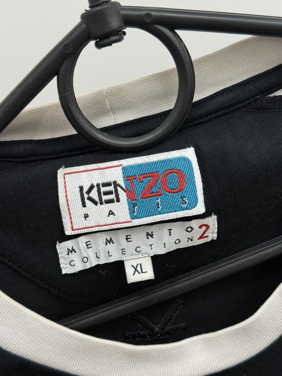 Kenzo Kenzo Paris Memento Collection 2 Embroidered Big Logo Tee Size US XL / EU 56 / 4 - 5 Thumbnail