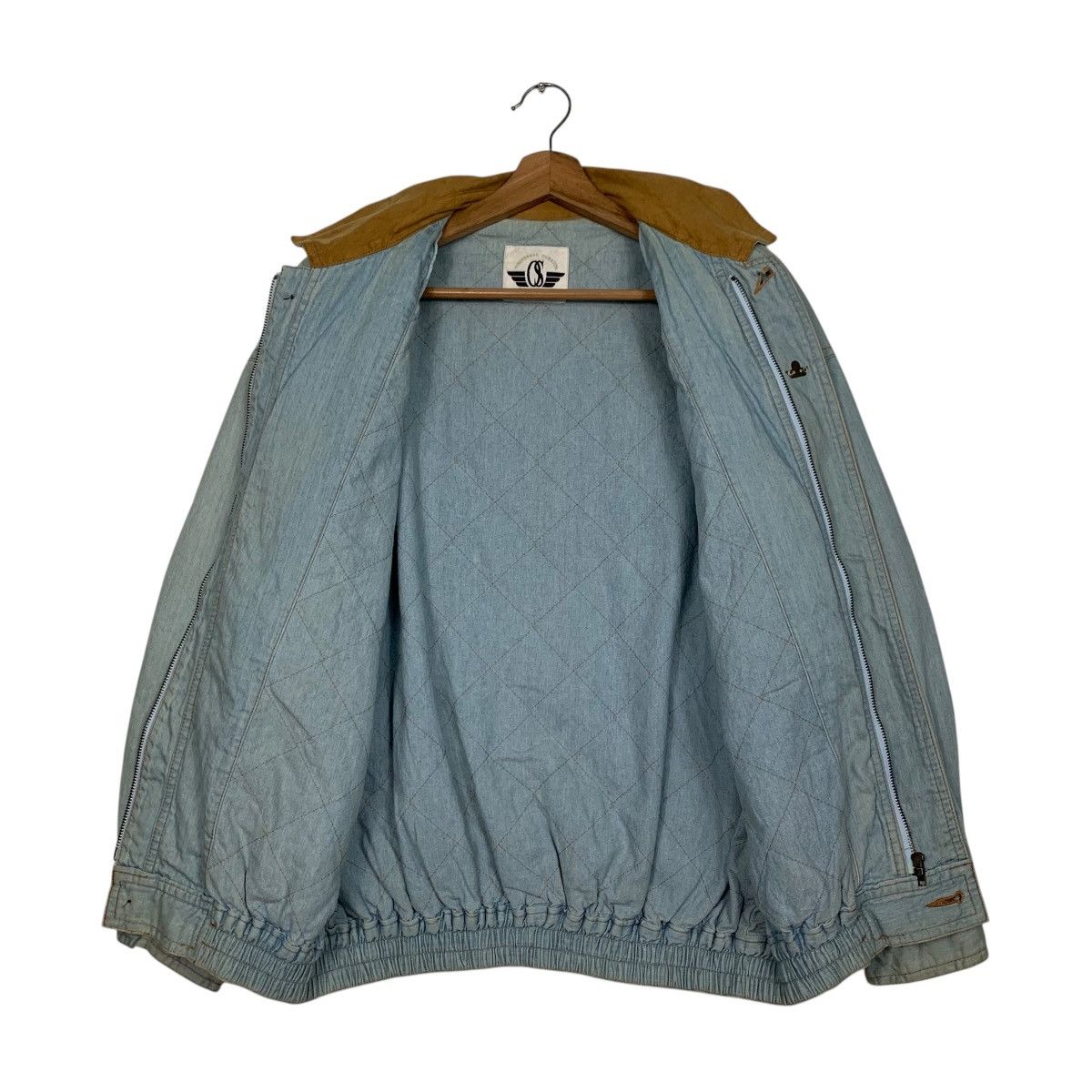 Vintage 90's UNIVERSAL CURATOR Washed Jeans Jacket #2752-C124 Size US M / EU 48-50 / 2 - 12 Thumbnail