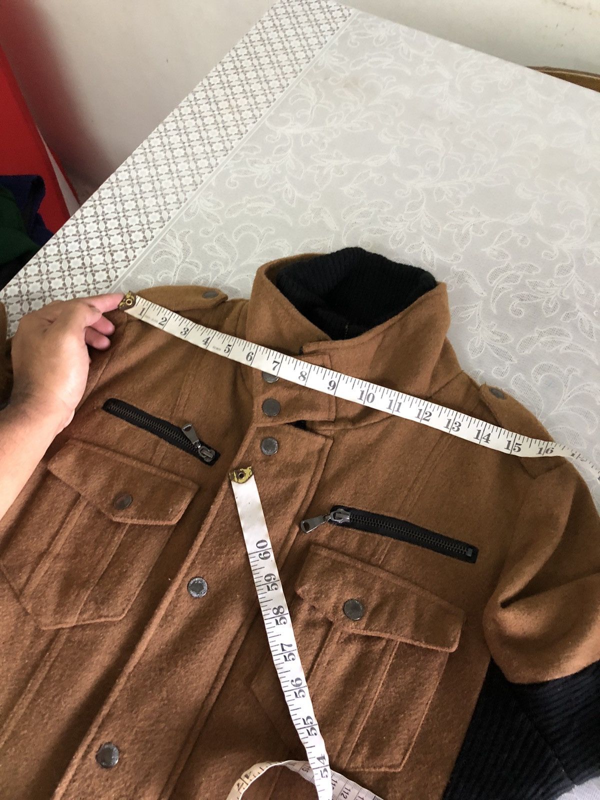 Japanese Brand SemanticDesign Bondage Punk Double Wool Zipper Jacket Size US L / EU 52-54 / 3 - 19 Thumbnail