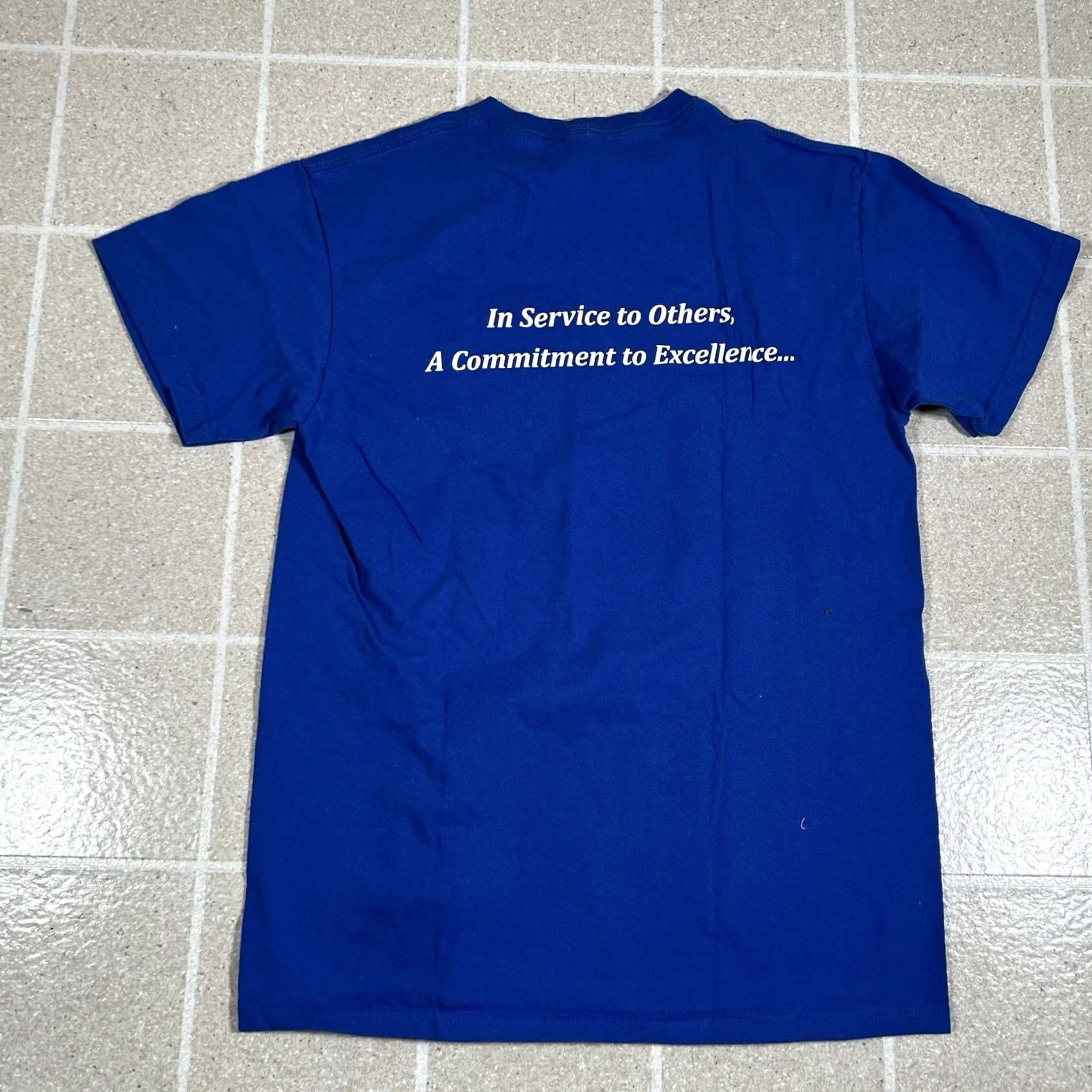 Vintage University At Buffalo Acker Scholar Tshirt Shirt Medium Mens Blue University Size US M / EU 48-50 / 2 - 3 Thumbnail