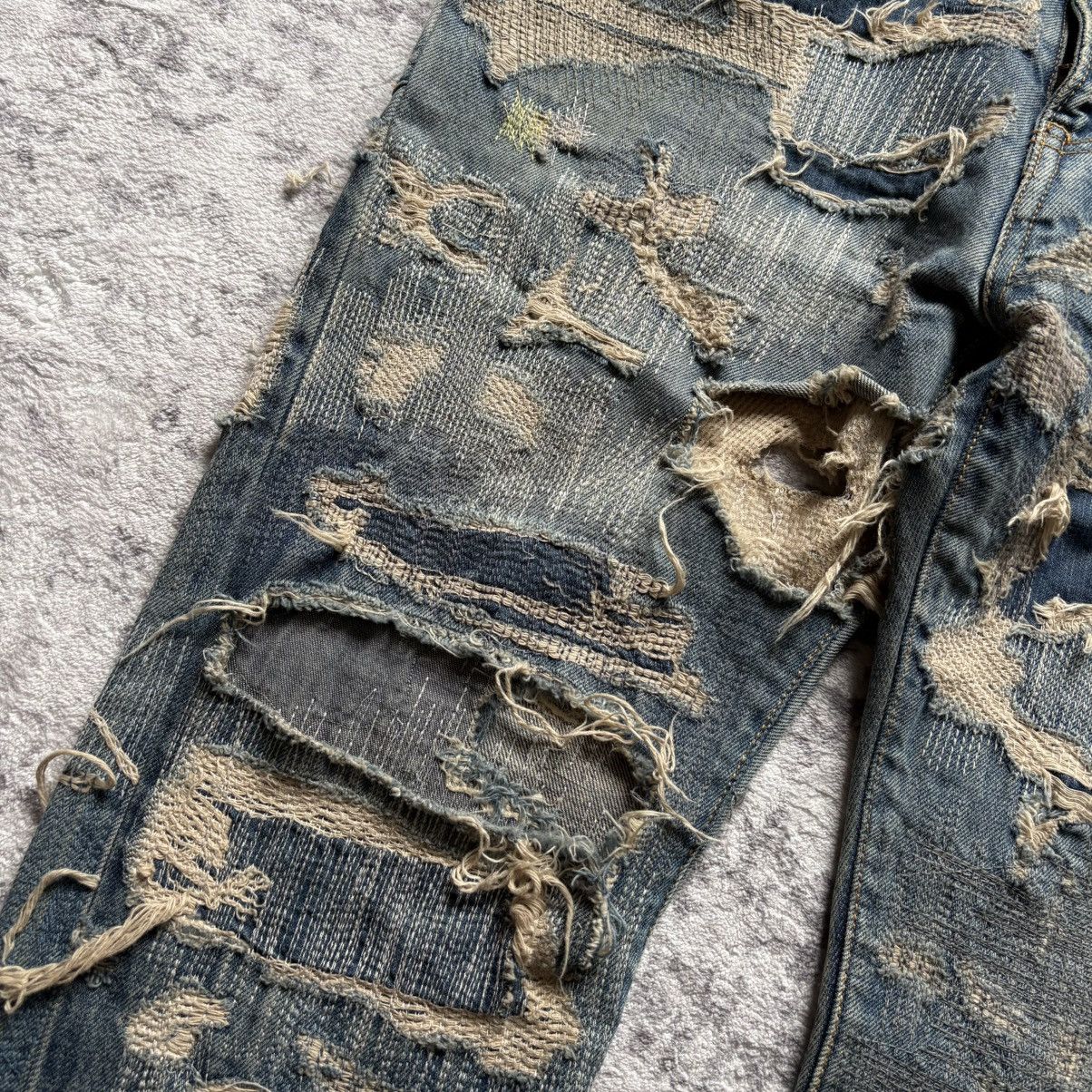 Undercover Undercover AW05 Arts&Crafts 85 Denim Jeans | Size 3 Size US 34 / EU 50 - 5 Thumbnail