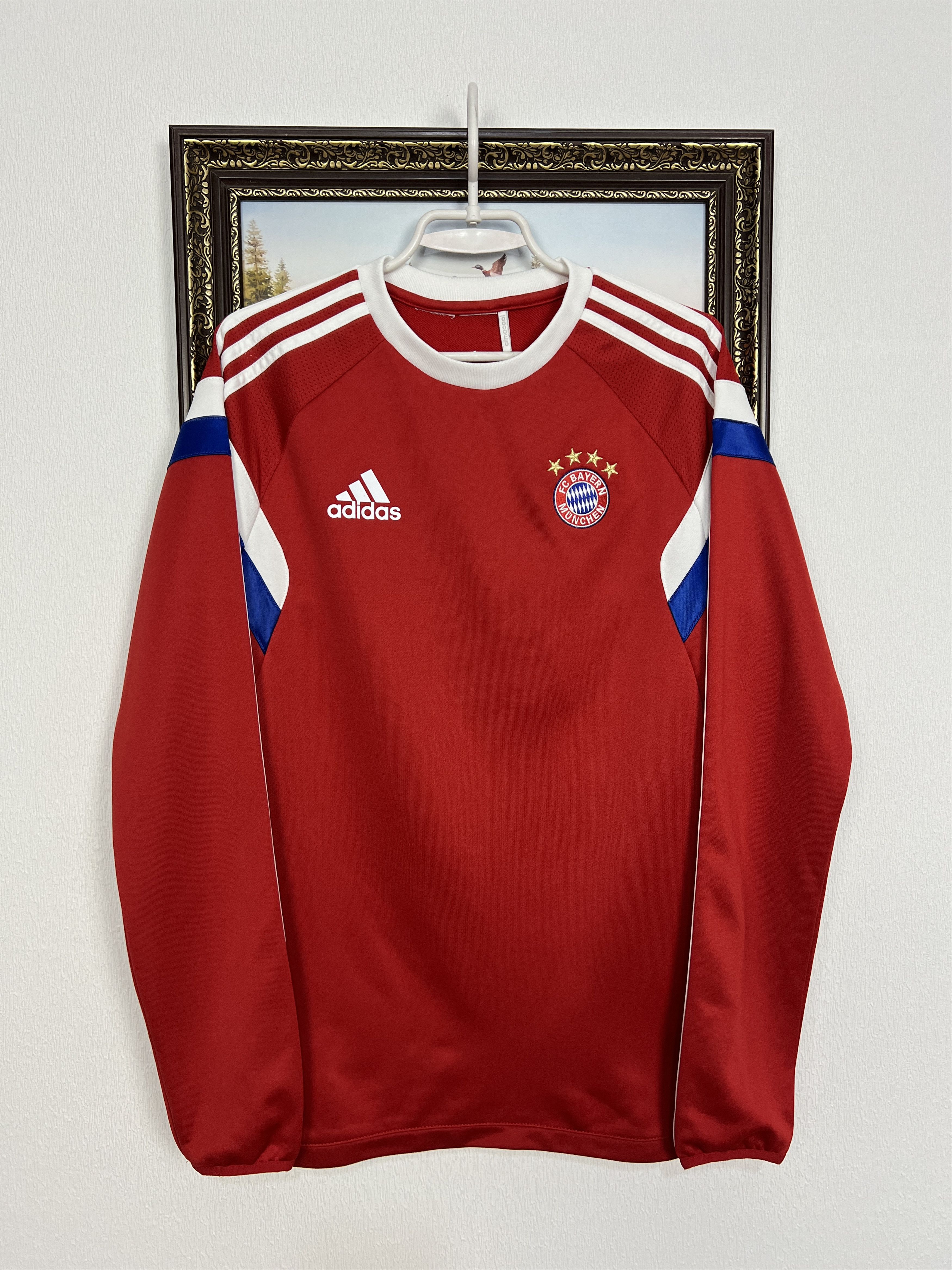 Adidas Bayern Munich Football Sweatshirt Soccer Track Top Jacket Size US S / EU 44-46 / 1 - 1 Thumbnail